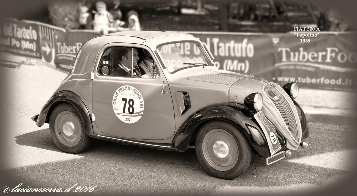 Fiat 500 A "Topolino" versione Convertibile - 1938
