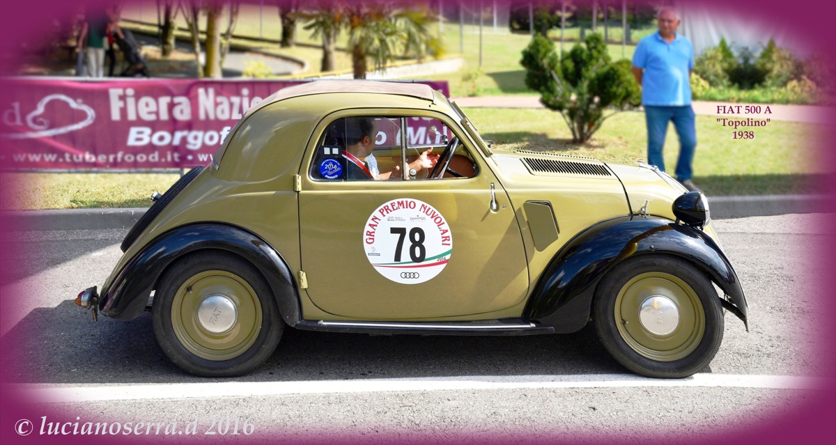 Fiat 500 A "Topolino" versione Convertibile - 1938