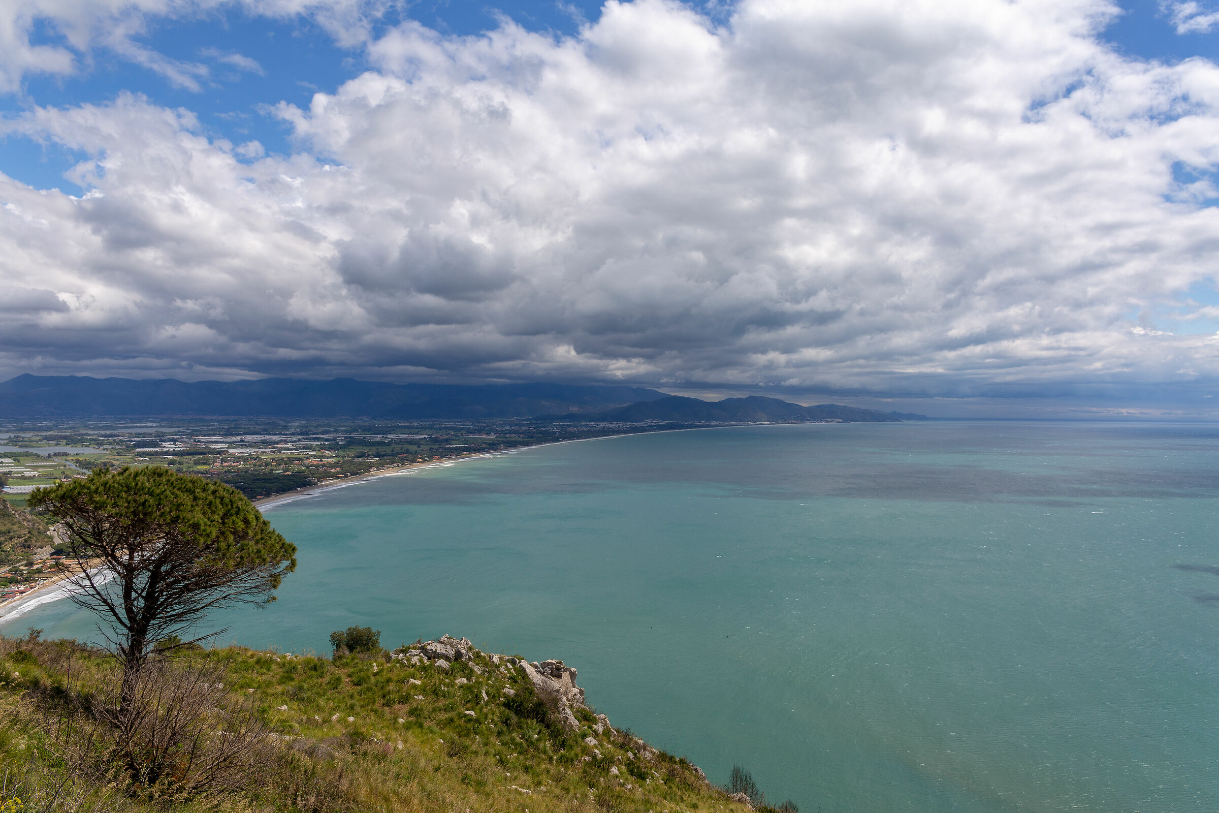 Terracina - panorama dal tempio di Giove