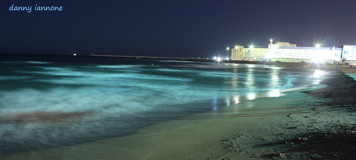 Spiaggia notturna in citta' 2