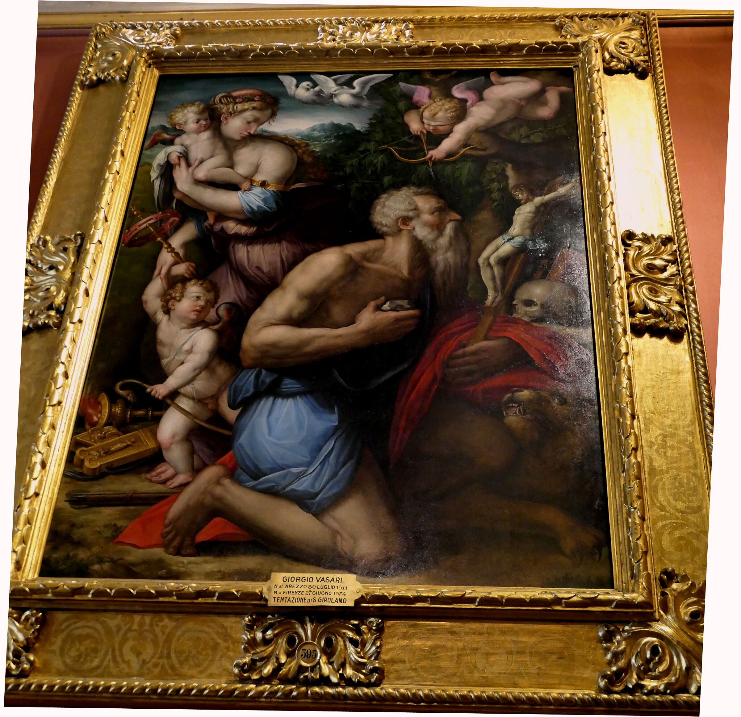 Galleria Palatina - Vasari "Tentazione di S.Girolamo&qu...