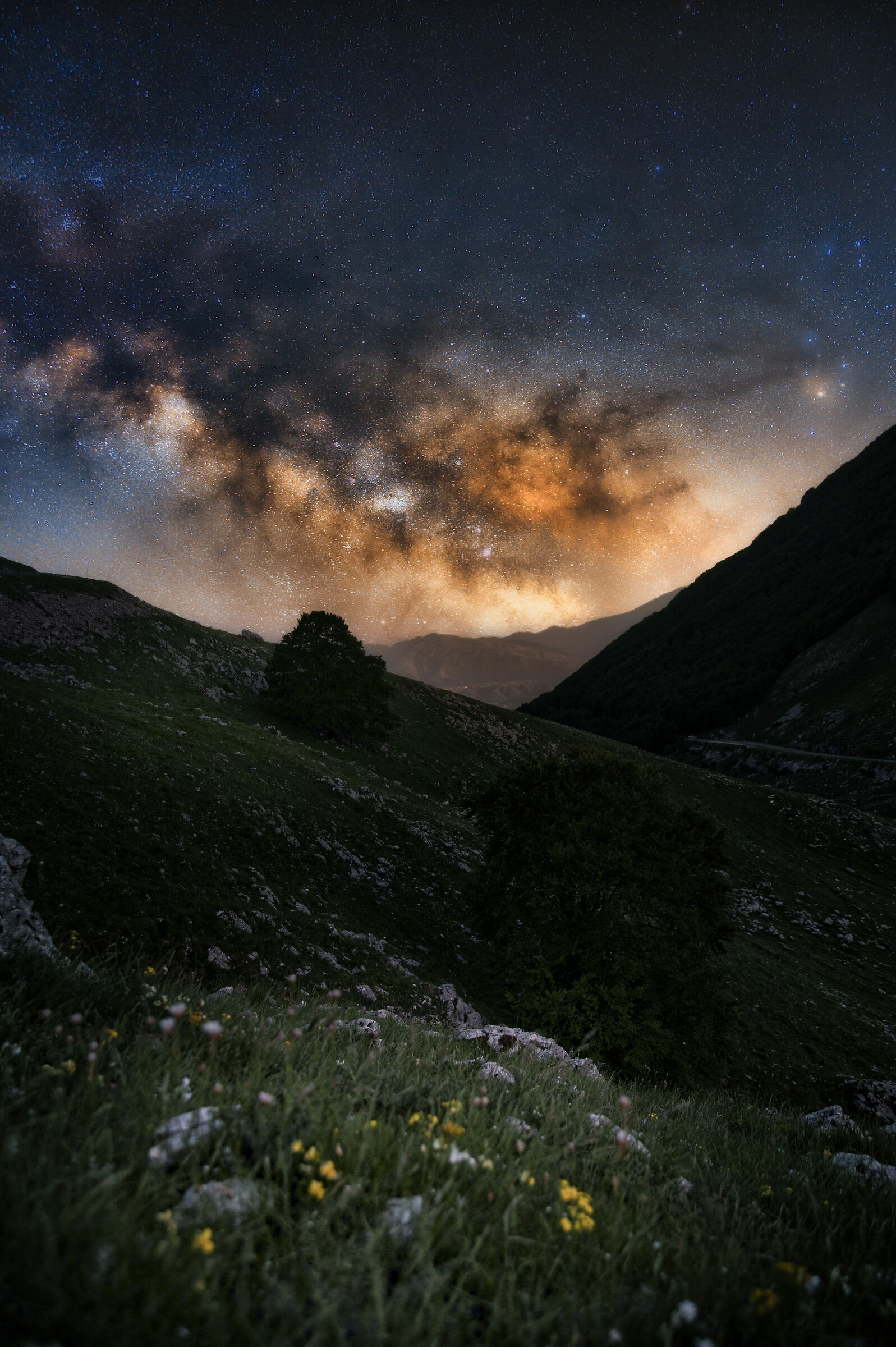 La prima Via Lattea dell'anno