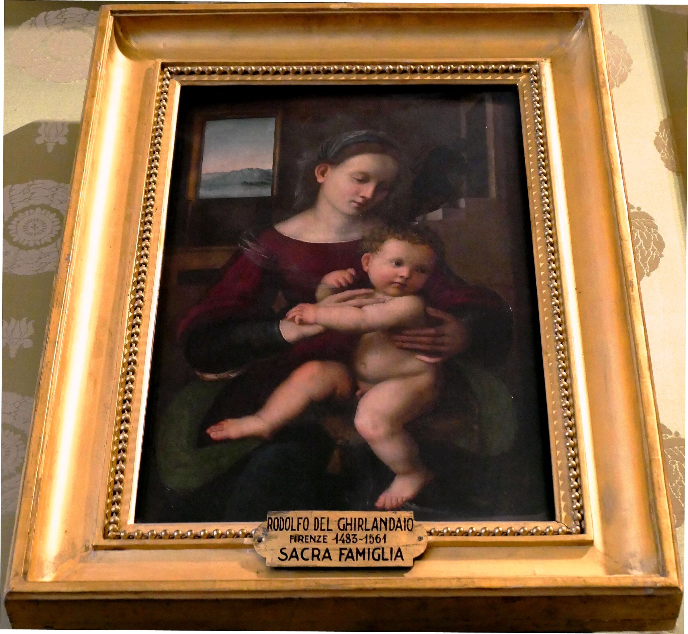 Rodolfo Del Ghirlandaio "Sacra Famiglia"