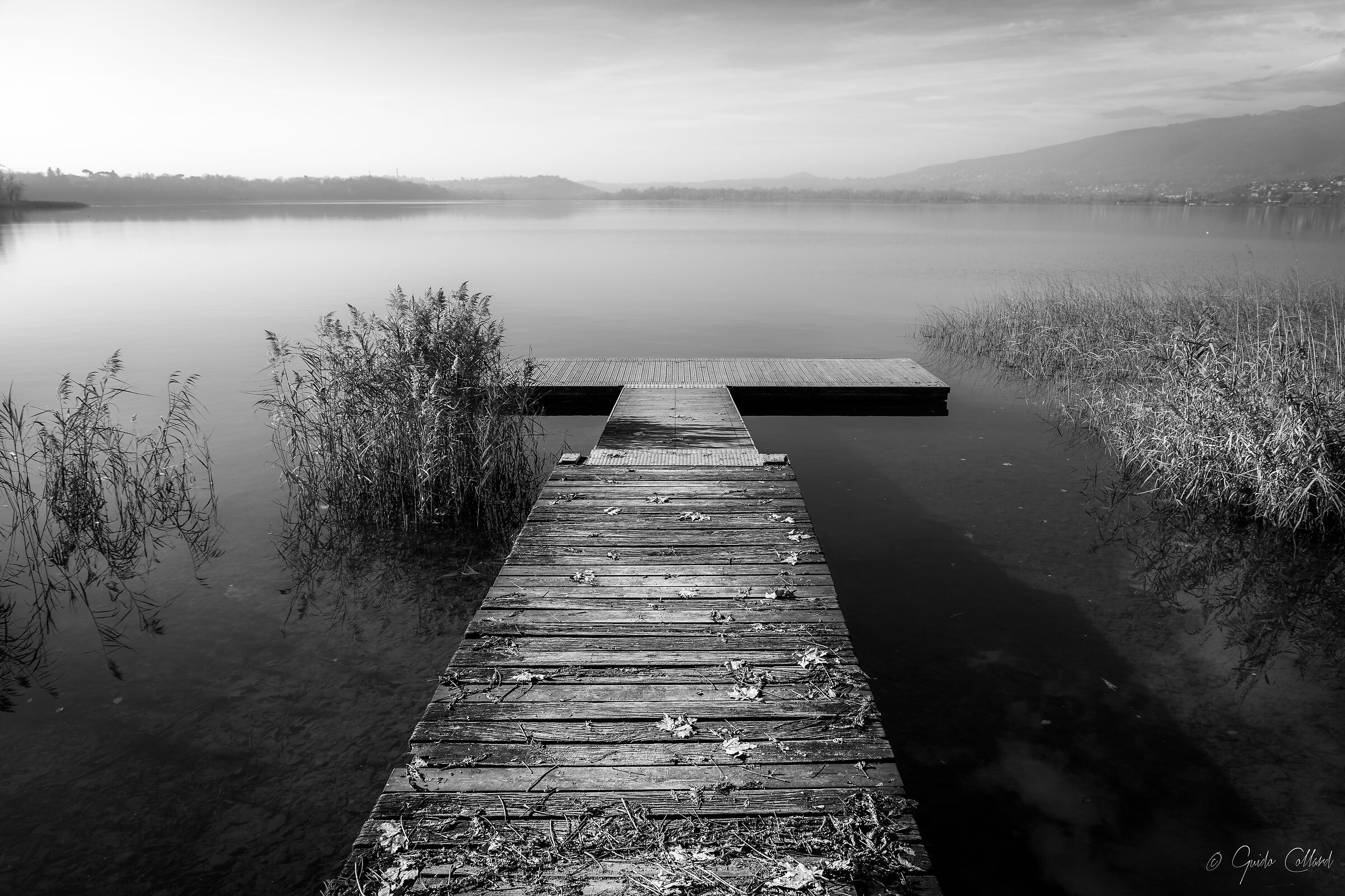 Molo sul lago di Pusiano
