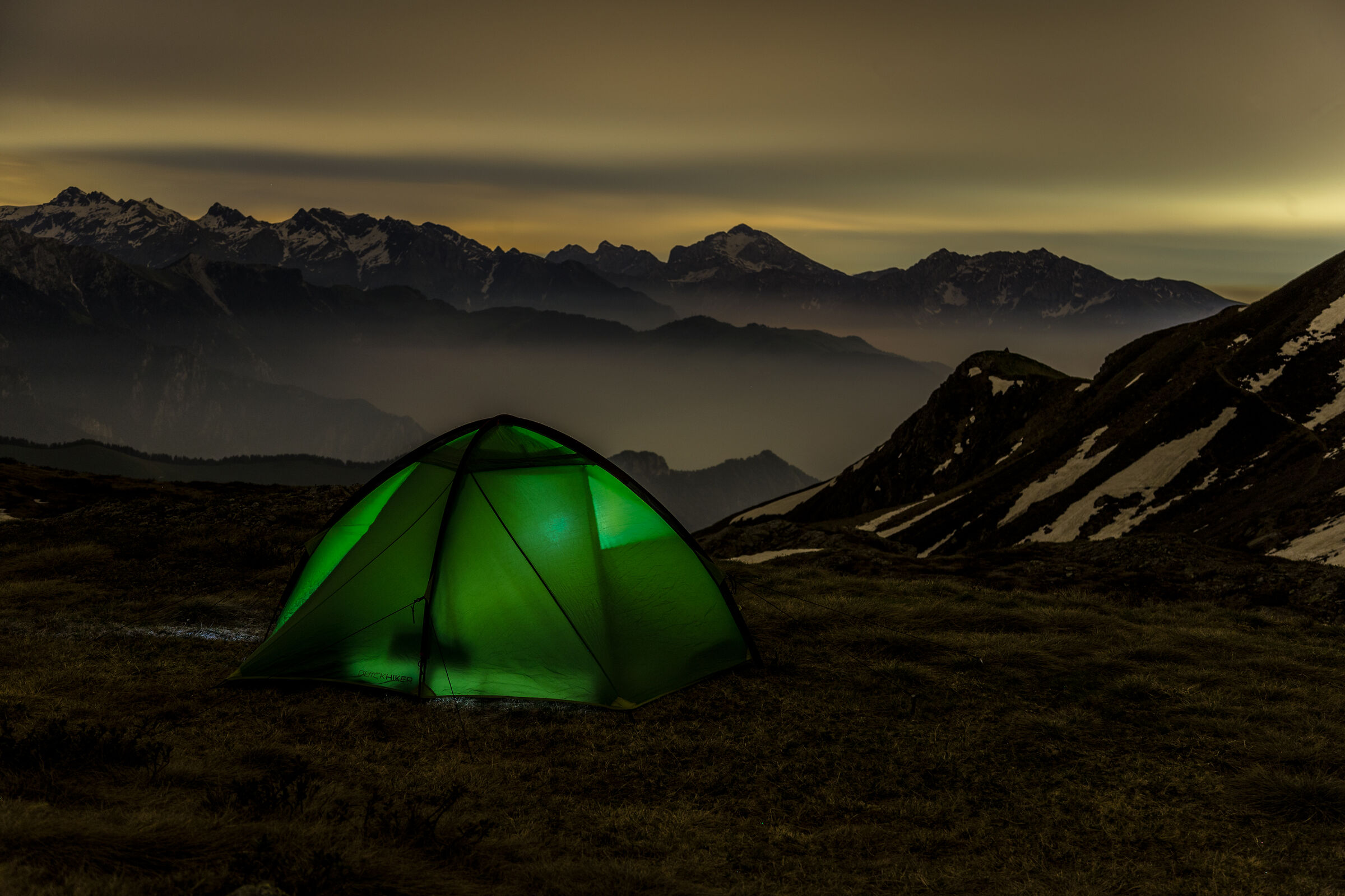 Wild camping