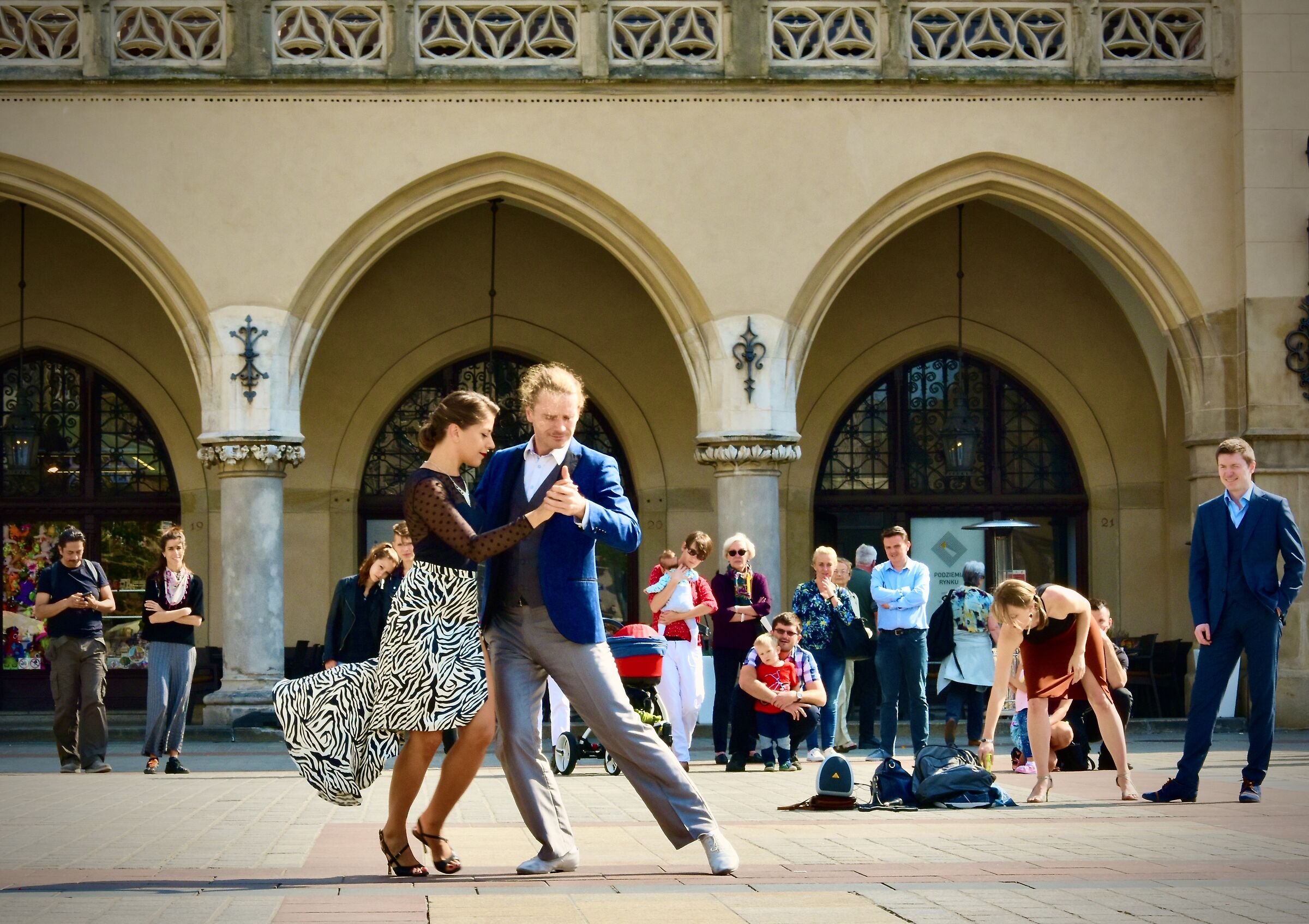 the dancers