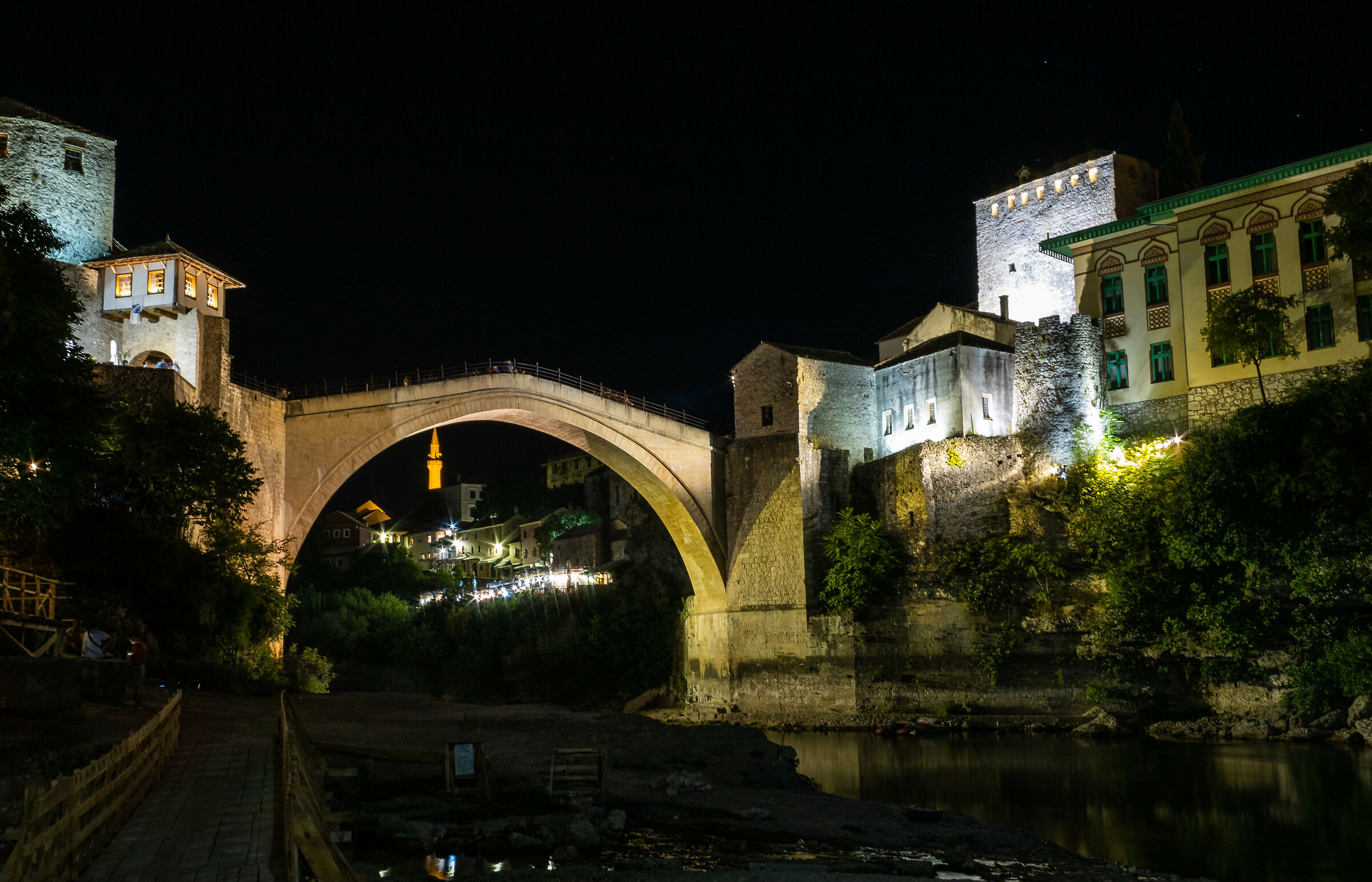 Mostar. Evening Bridge