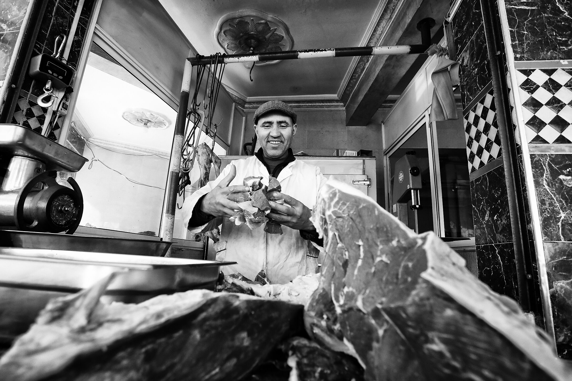 butcher from Morocco