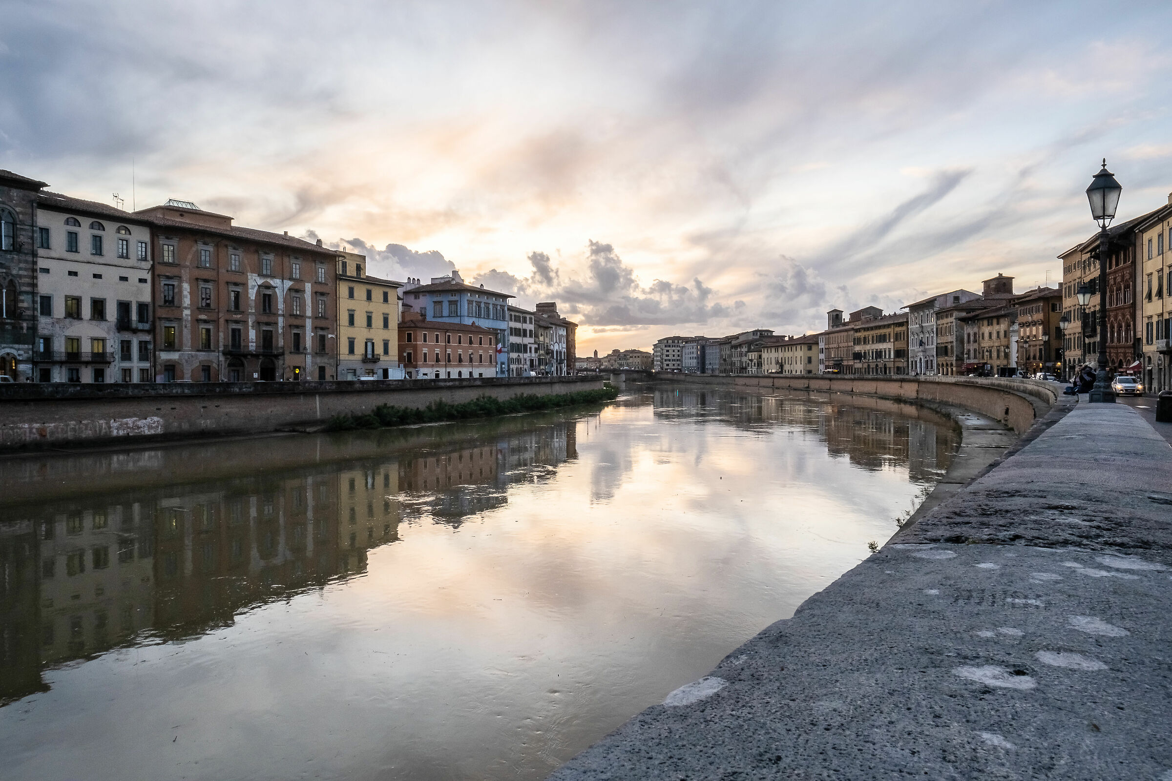 From the middle deck...