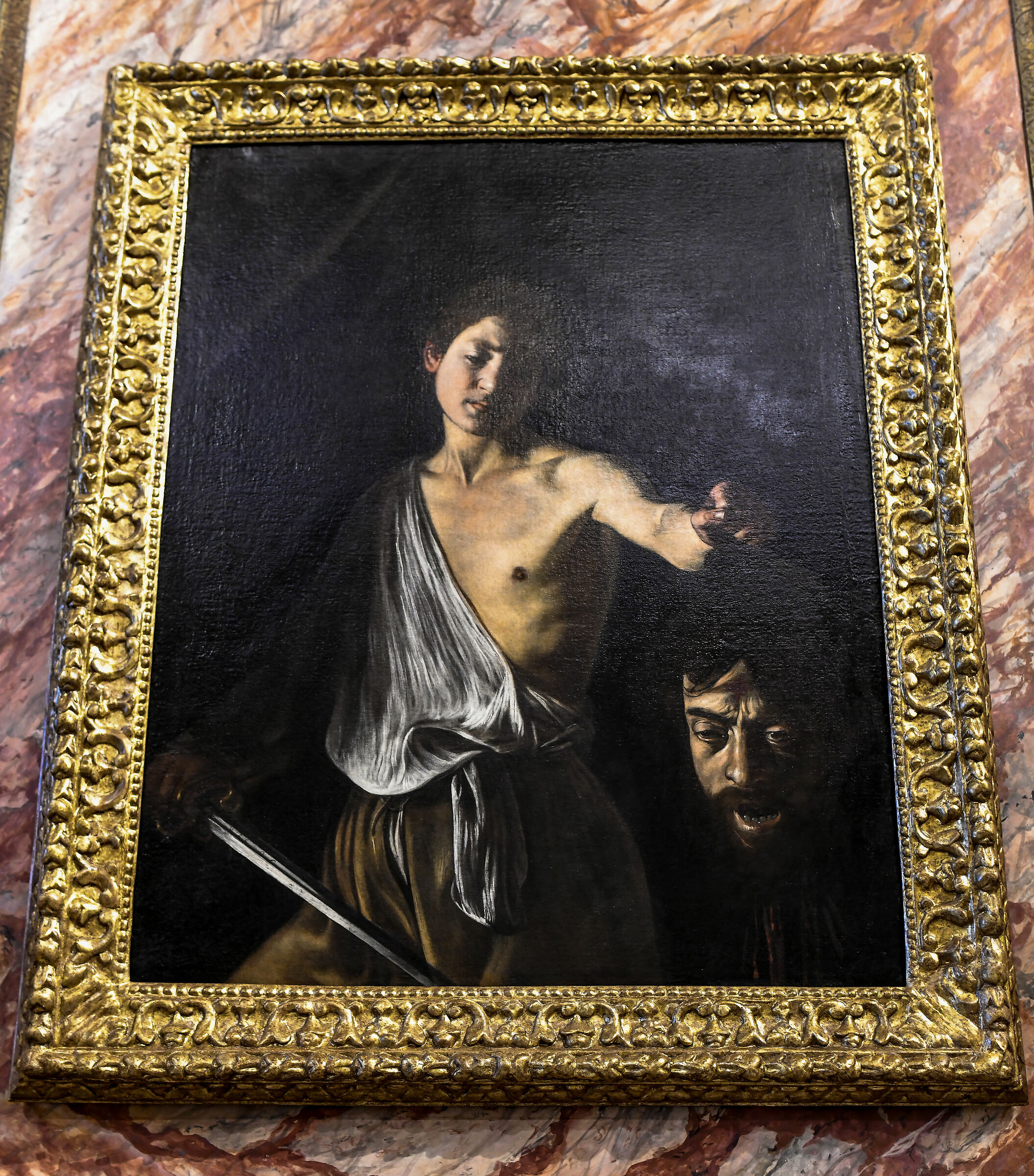Borghese-Caravaggio Gallery,"David with Goliath's head