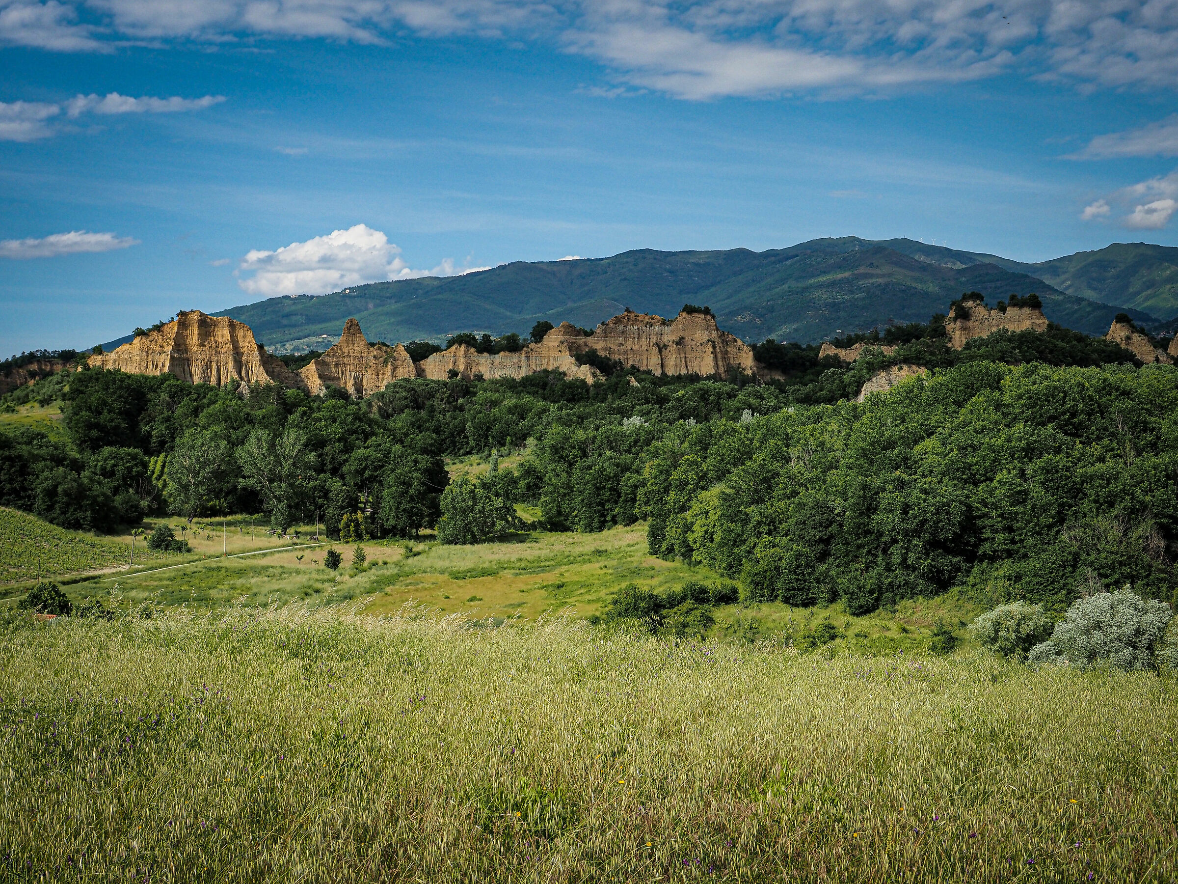 The Balze of Valdarno