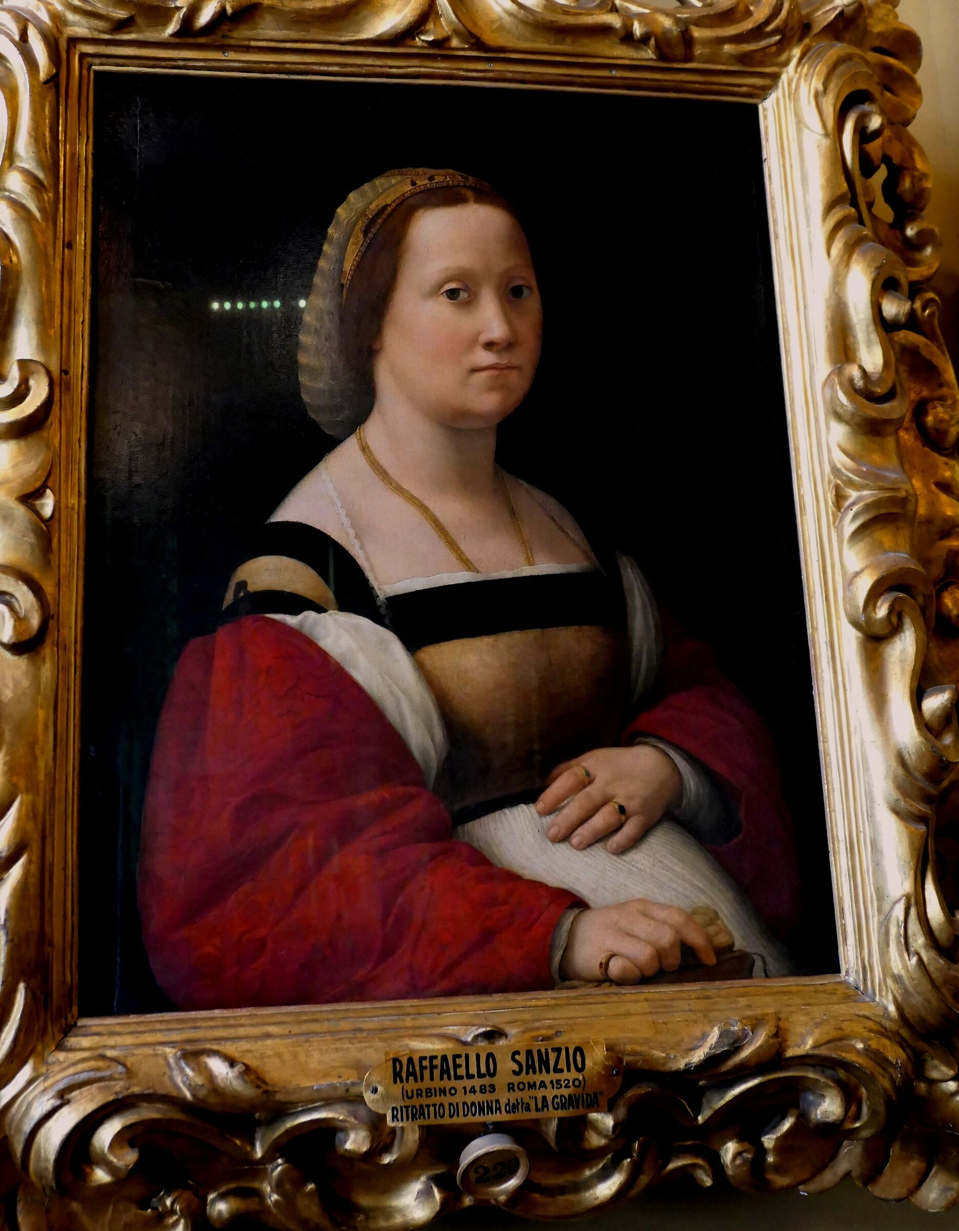Raffaello "Ritratto di Donna detta la Gravida"