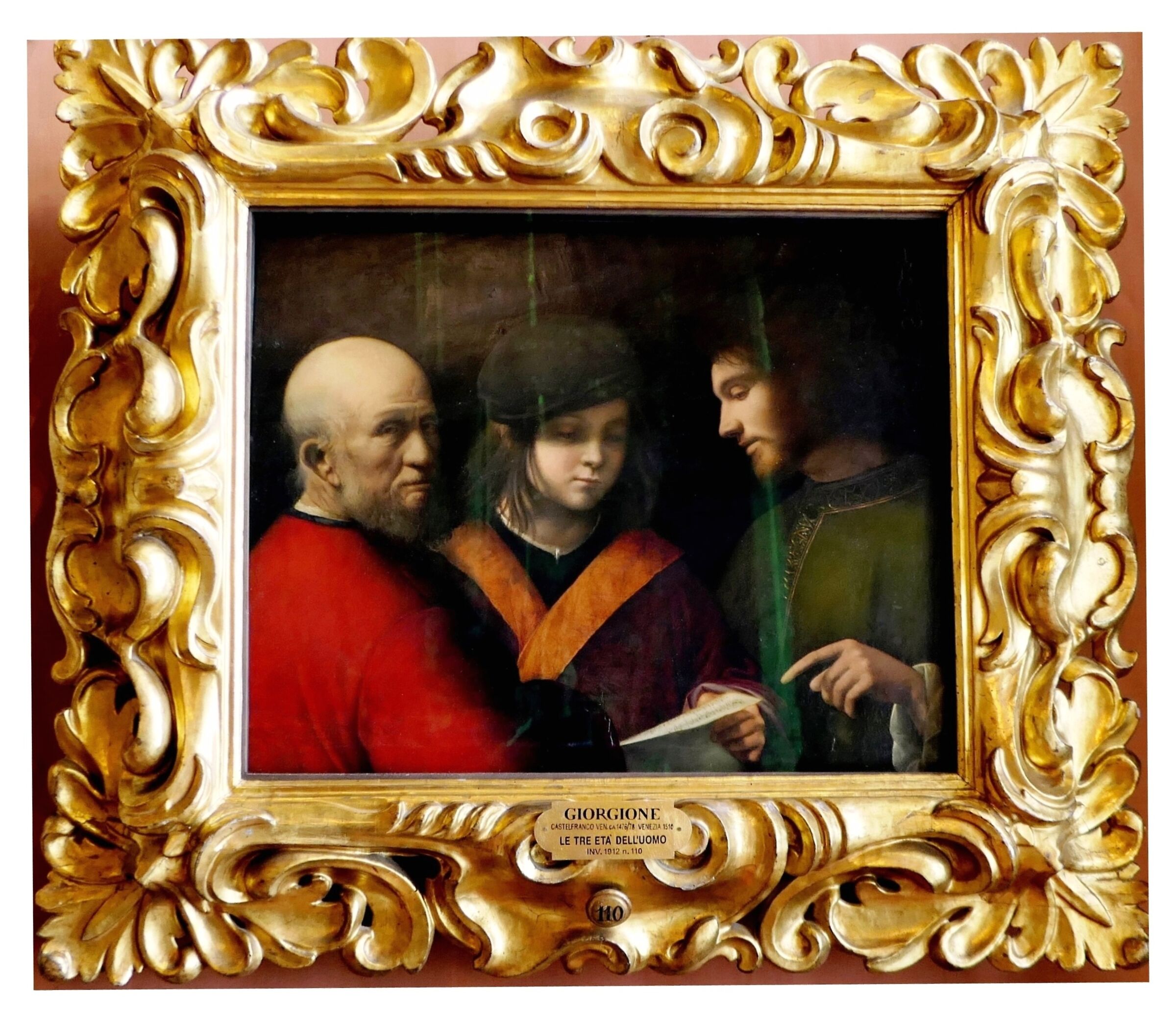 Galleria Palatina - Giorgione "Le Tre età dell&#...