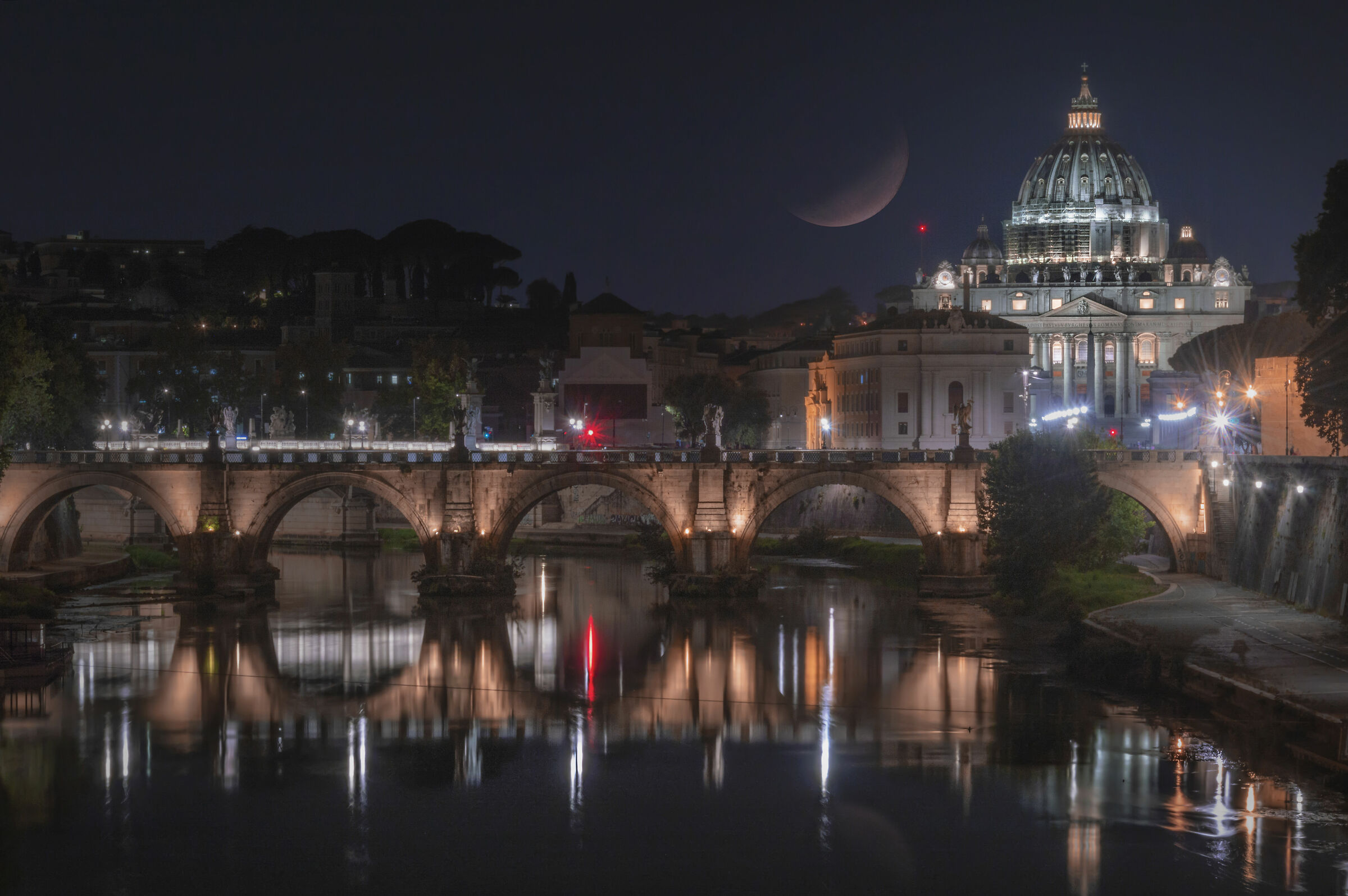 St. Peter/Tevere