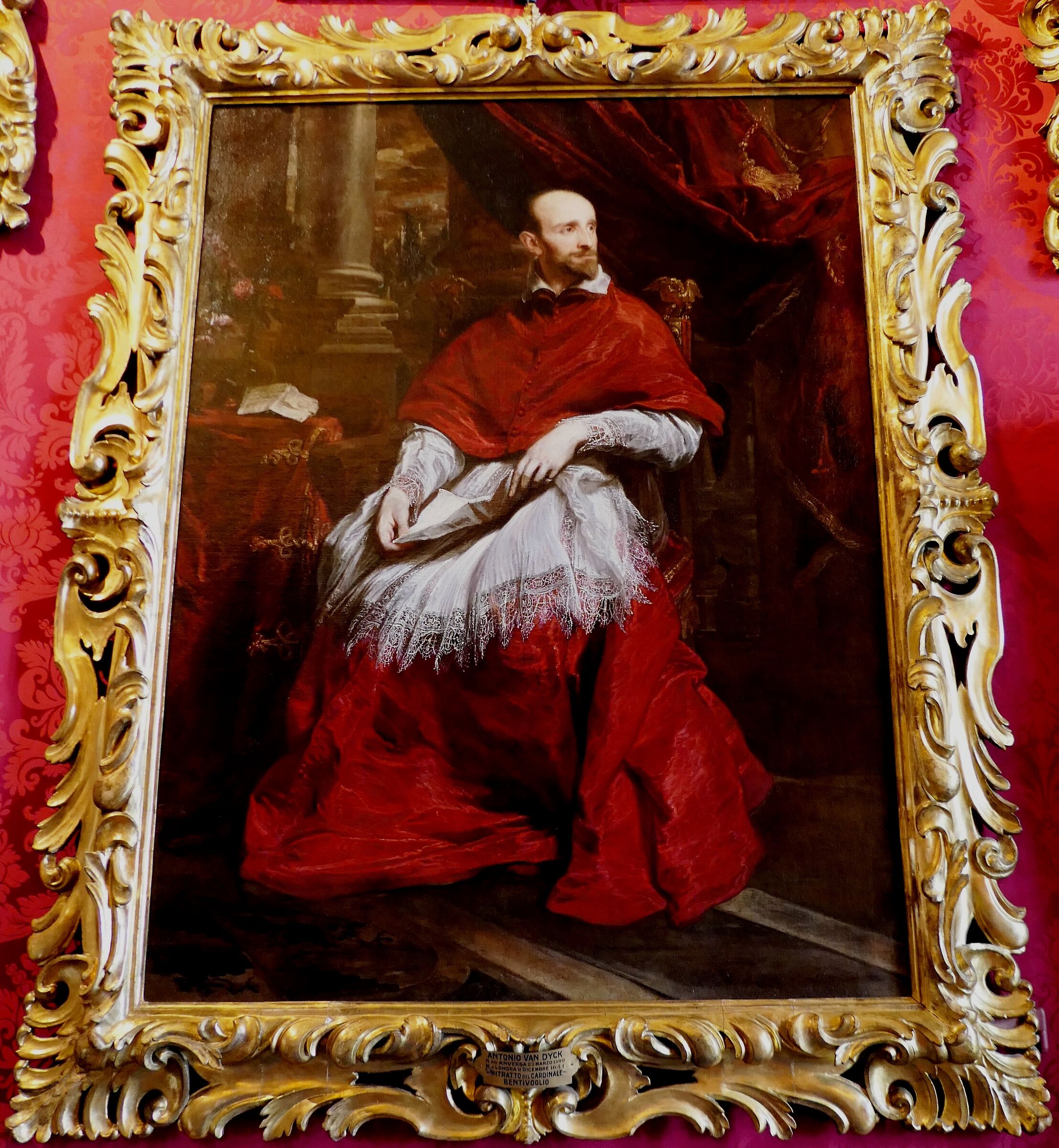 Antoon Van Dick "Ritratto del Cardinale Bentivoglio&quo...