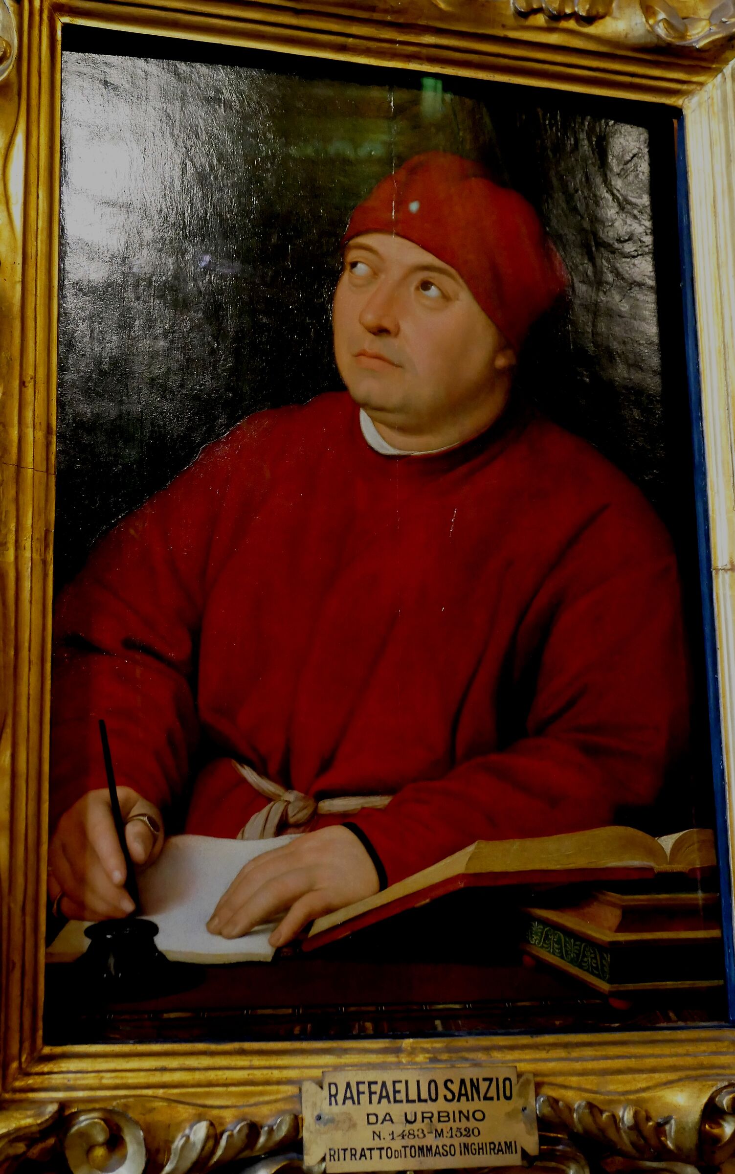 Raffaello "Ritratto di Tommaso Inghirami"