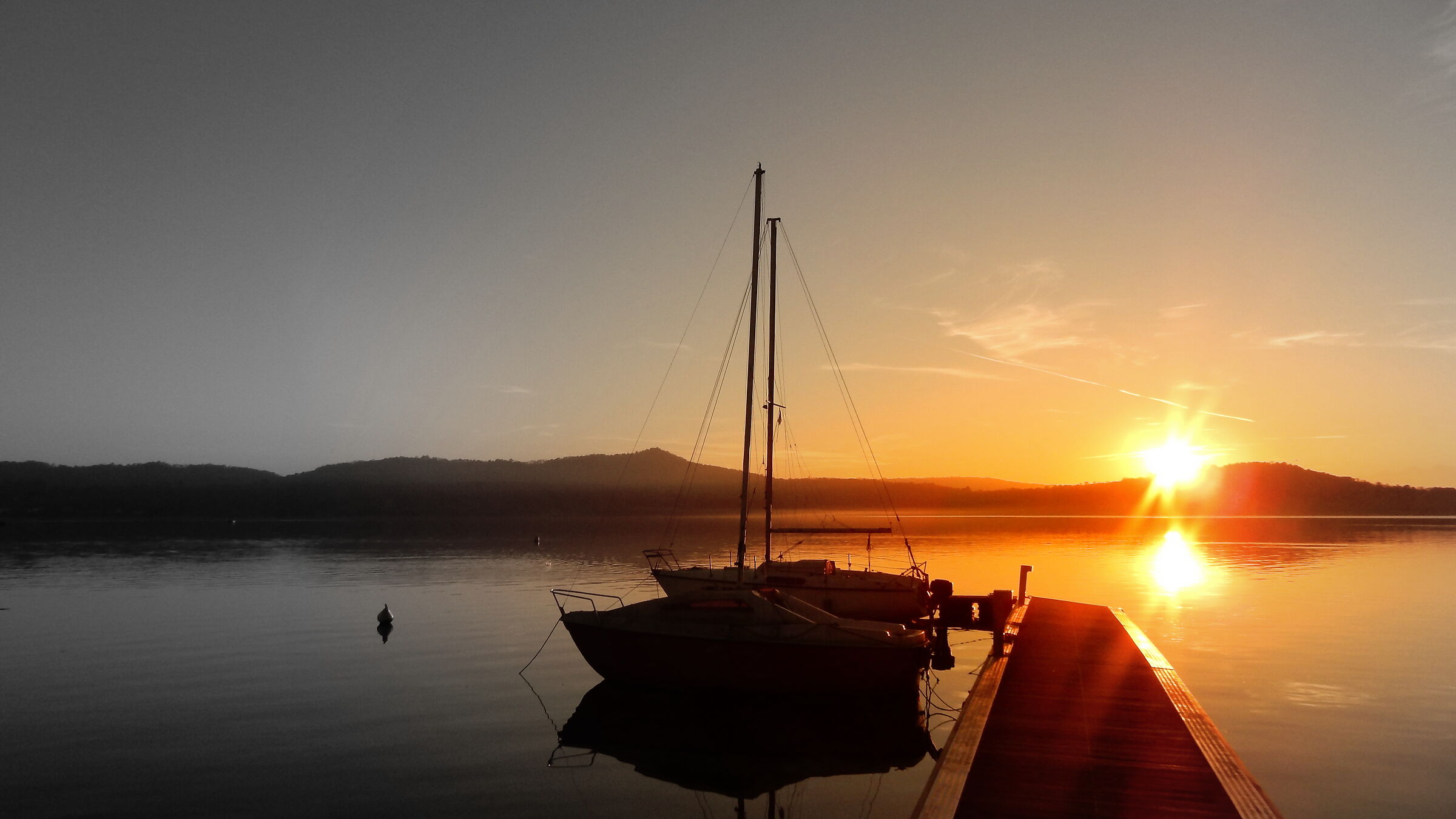 Tramonto - Lago di Viverone