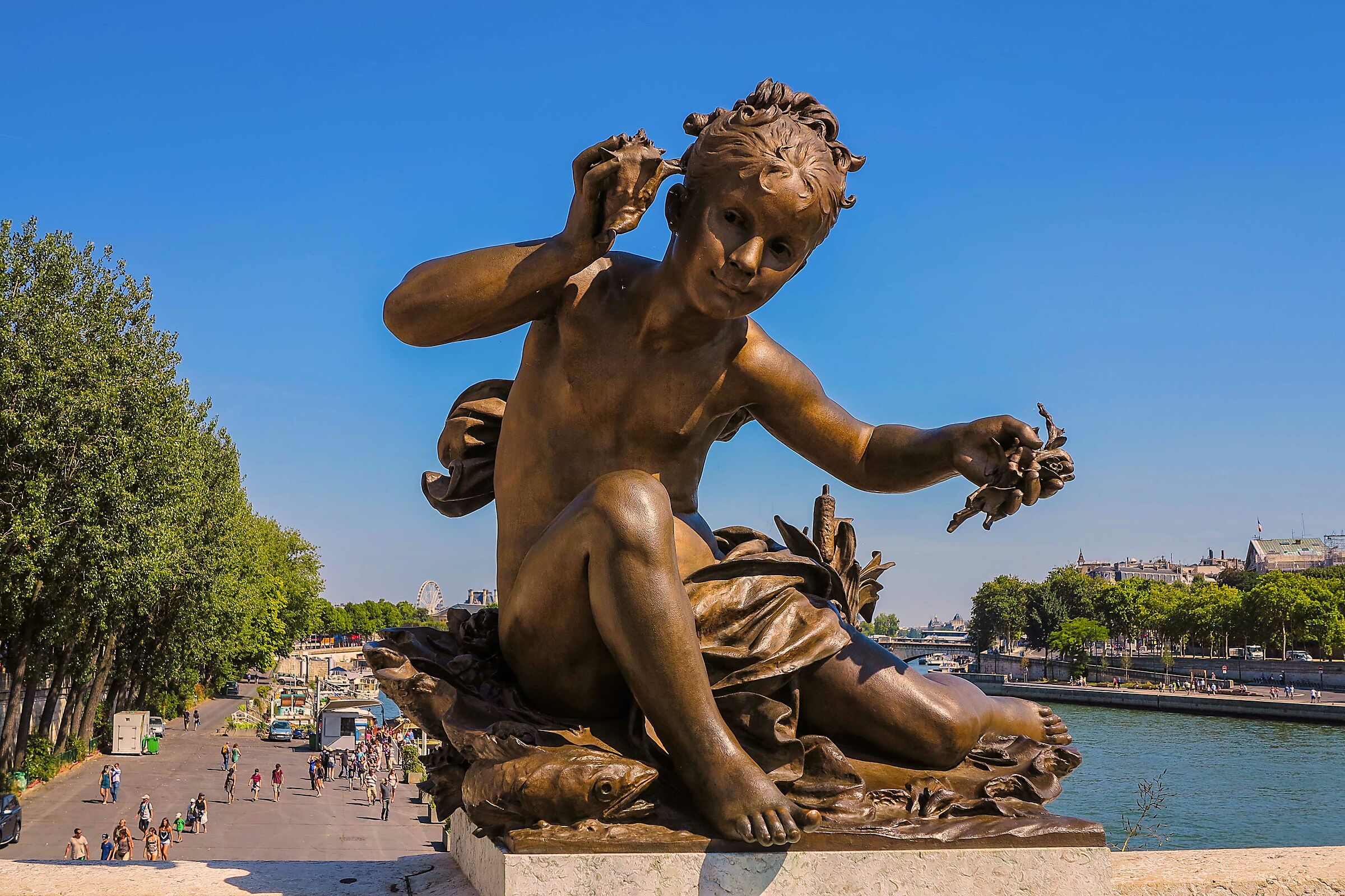 a decoration of the Alexander Bridge