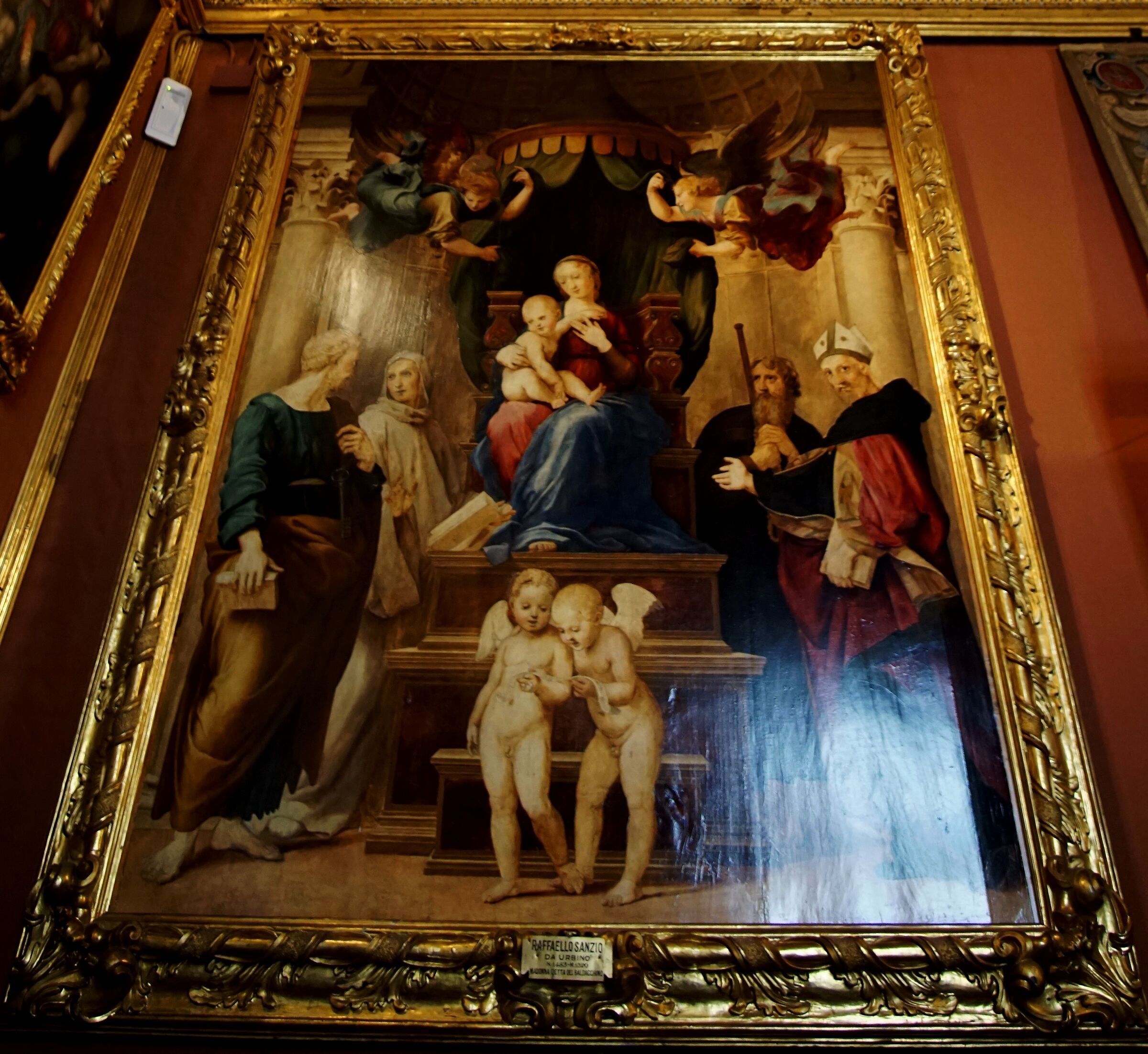 Galleria Palatina - Raffaello "Madonna del Baldacchino&...
