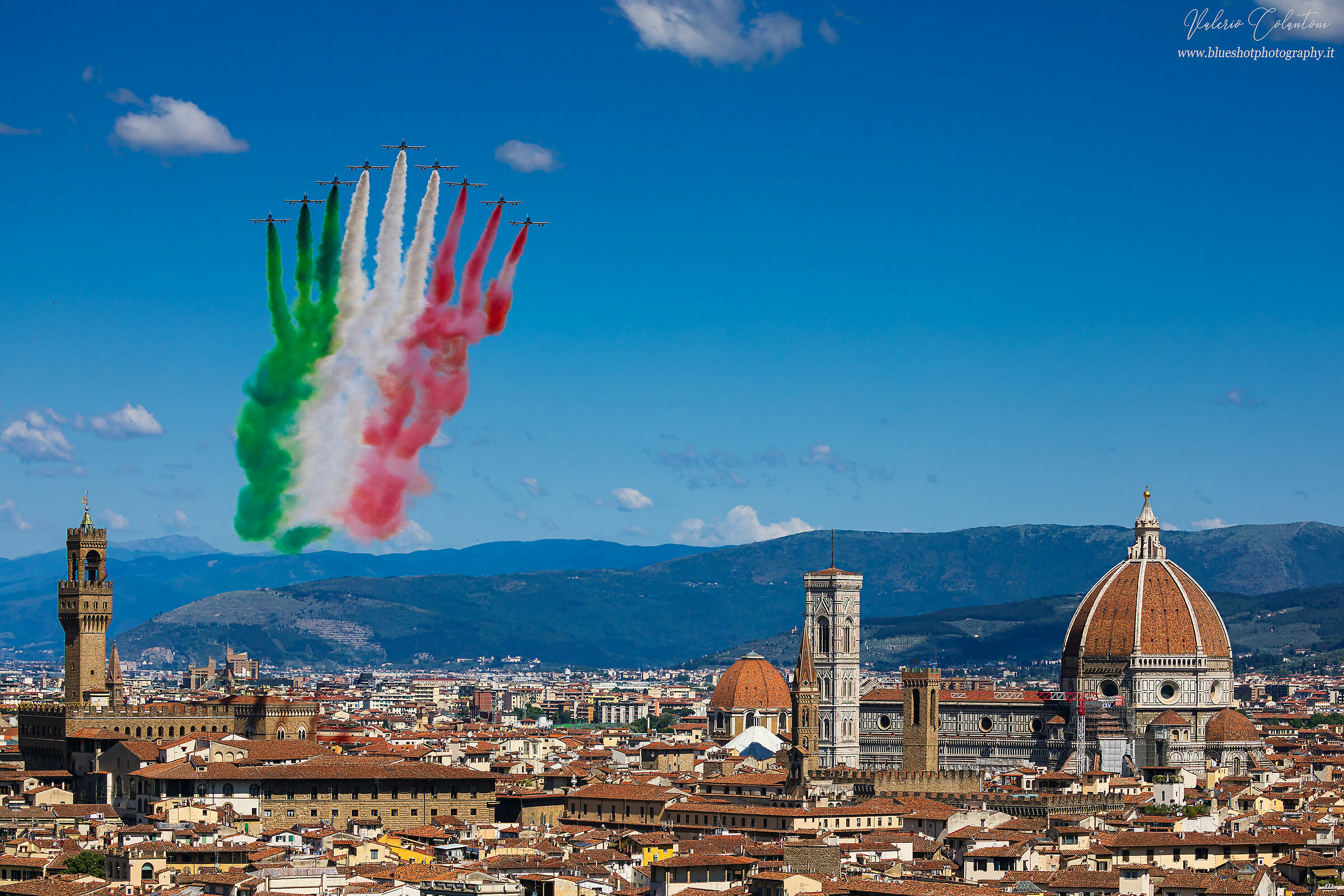 Arrows Tricolori on Florence...