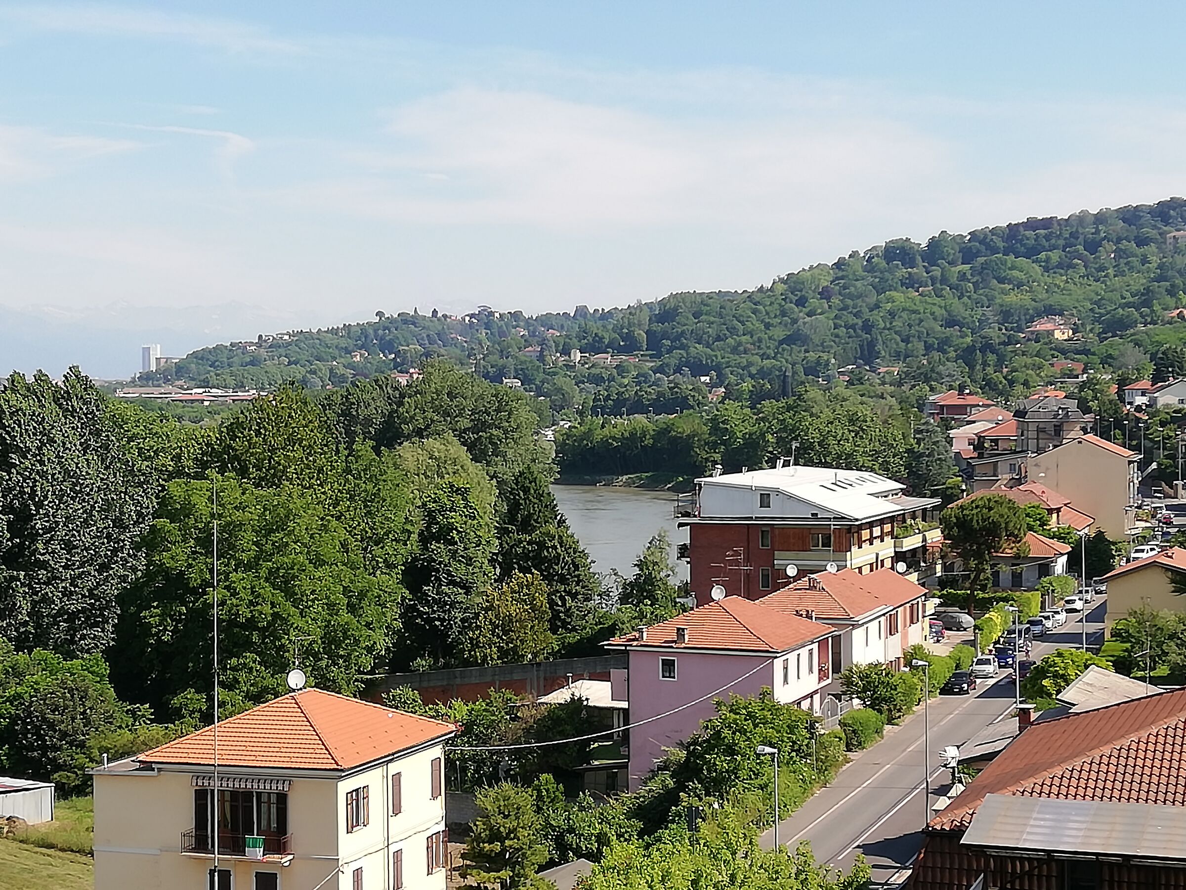 Moncalieri, the Hill and... the po river