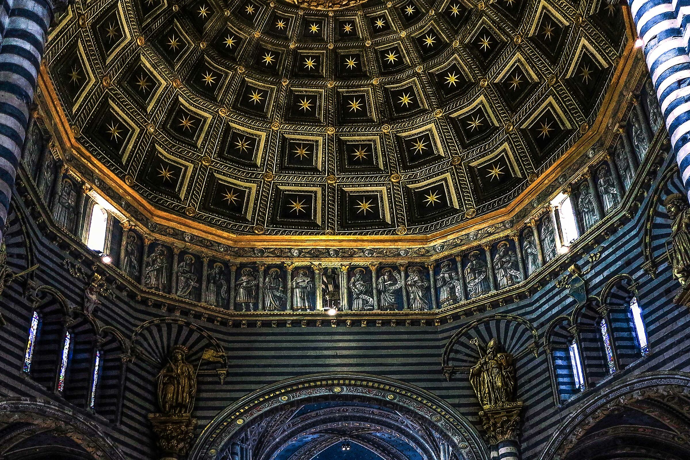 Starry dome Siena Cathedral