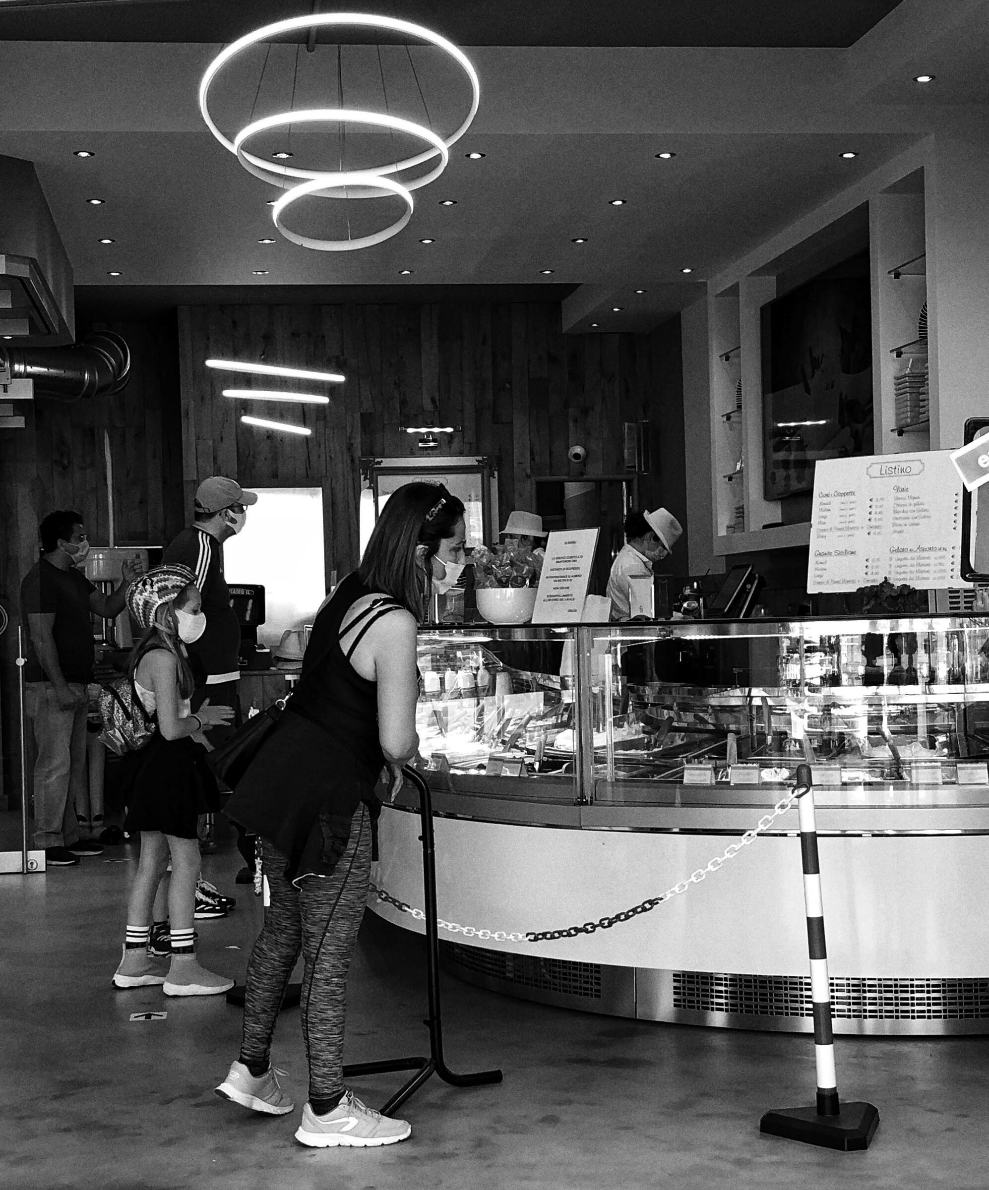 Un gelato "mascherato"