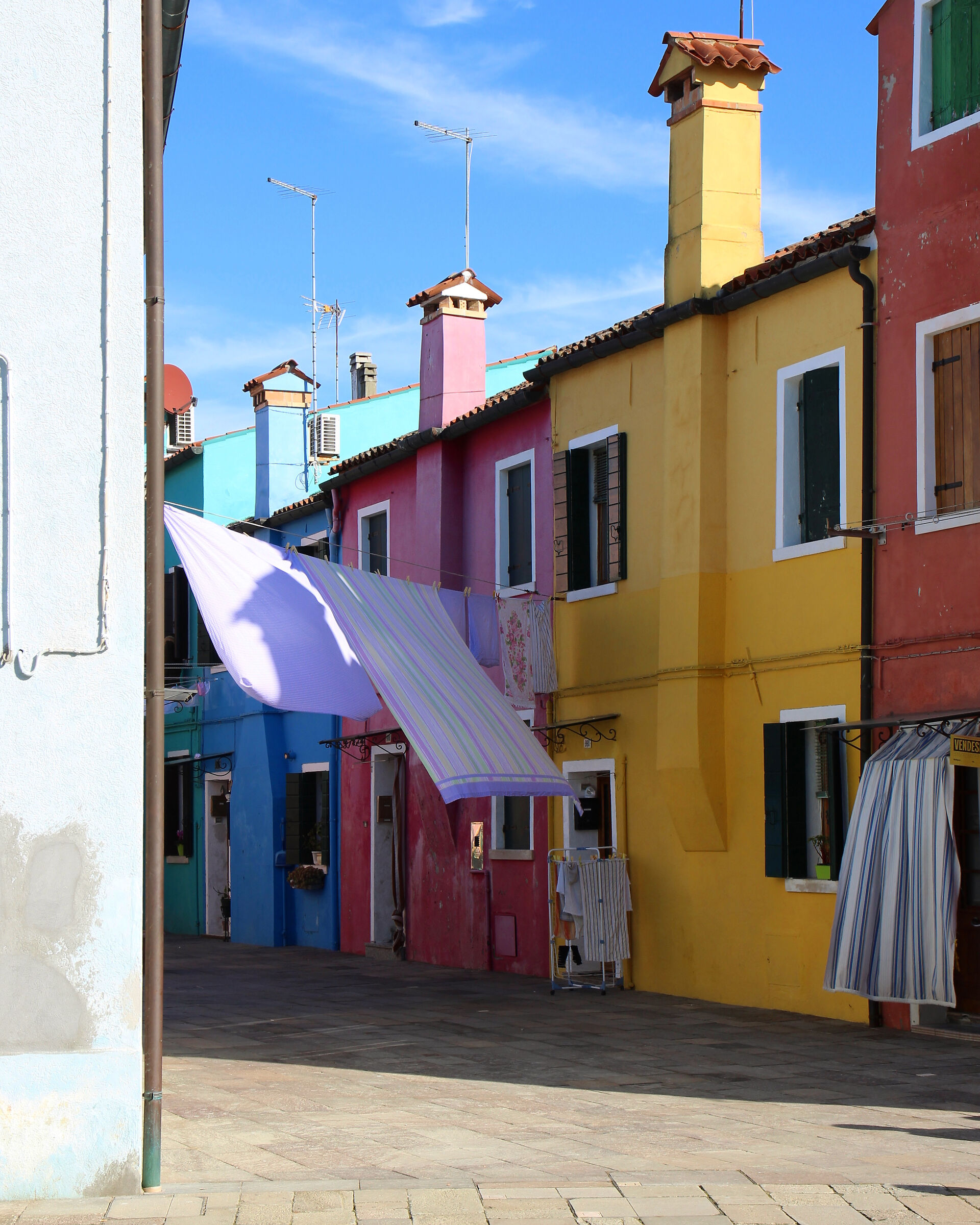 Burano - panni stesi