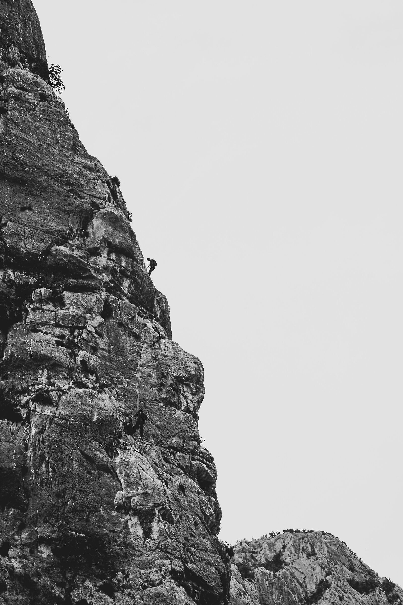 Conquering the summit ...