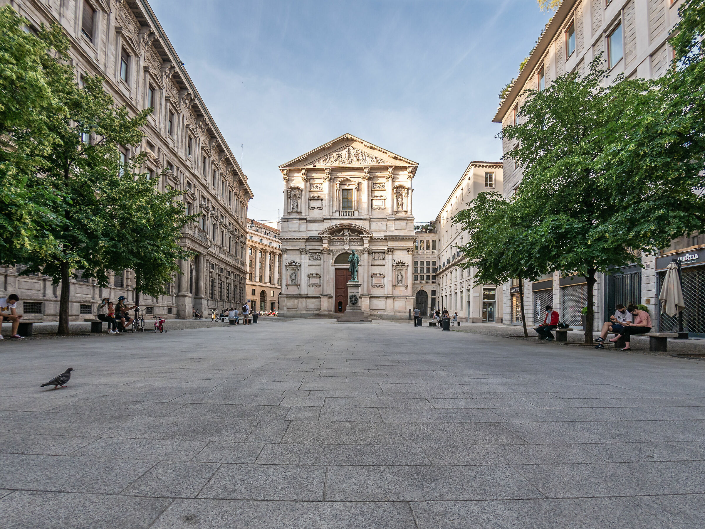 Statue of Alessandro Manzoni - Milan