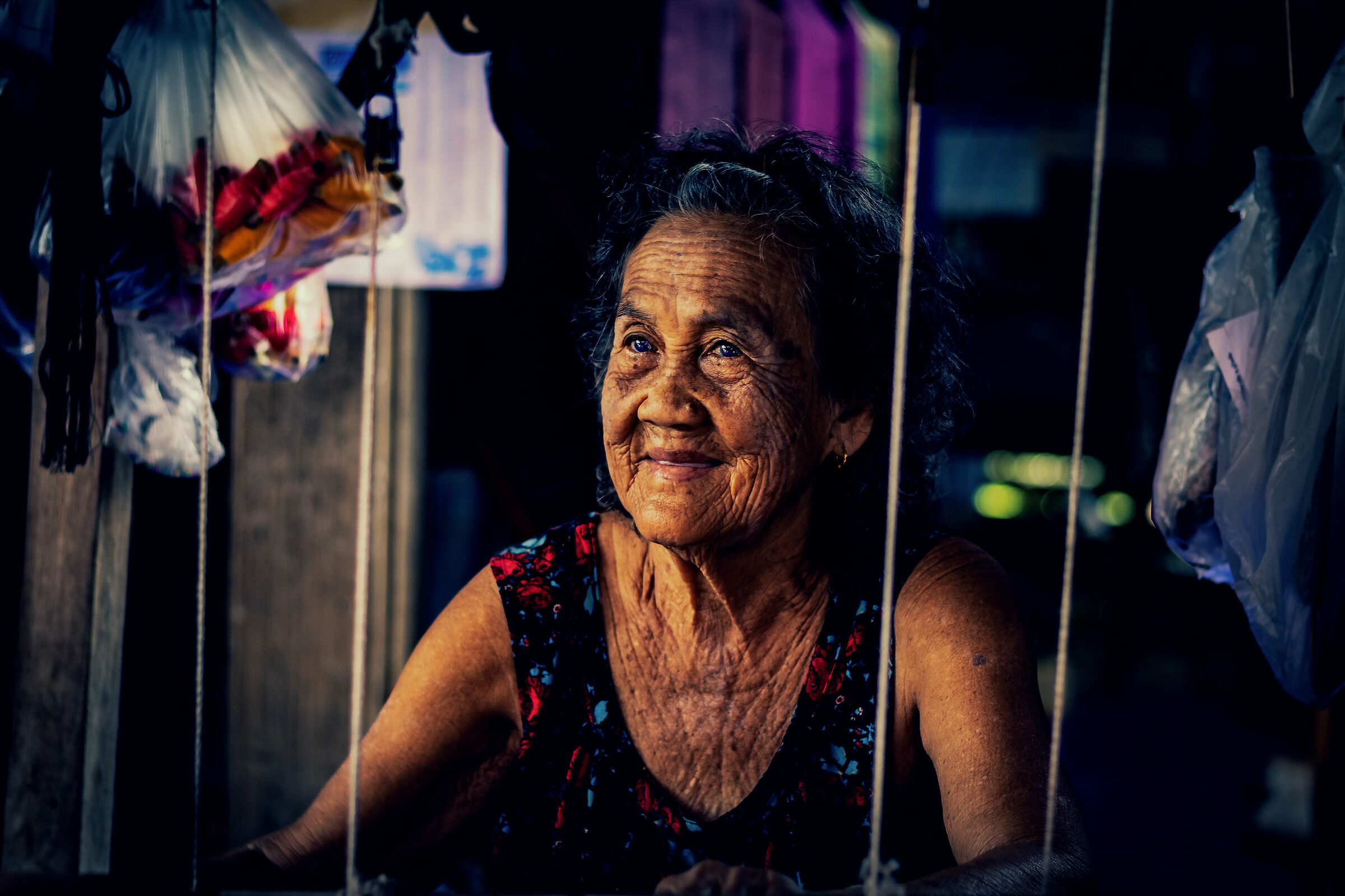 When the eyes transmit serenity...