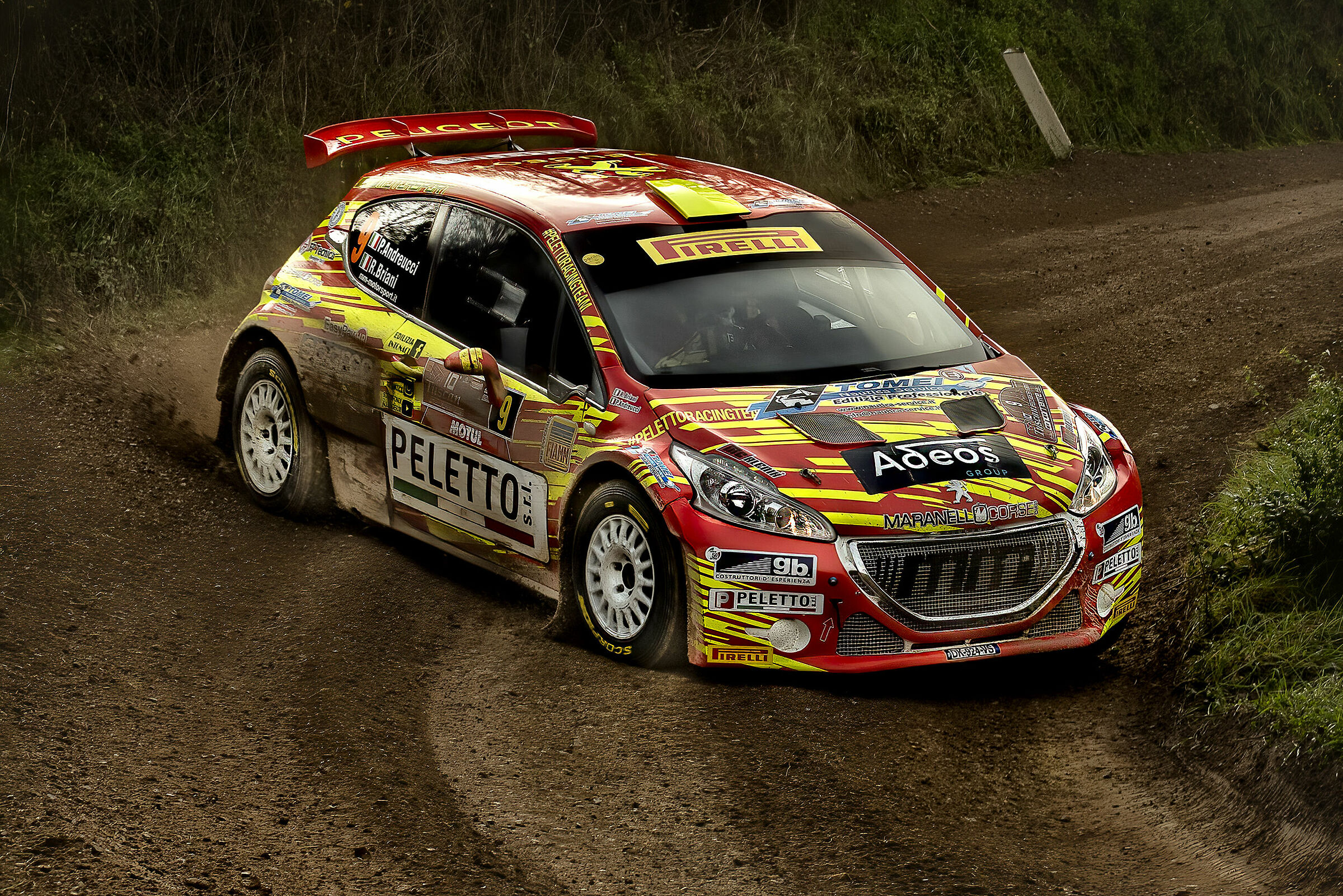 Paolo Andreucci Rudy Briani Peugeot 208 R5 cirt Maranel