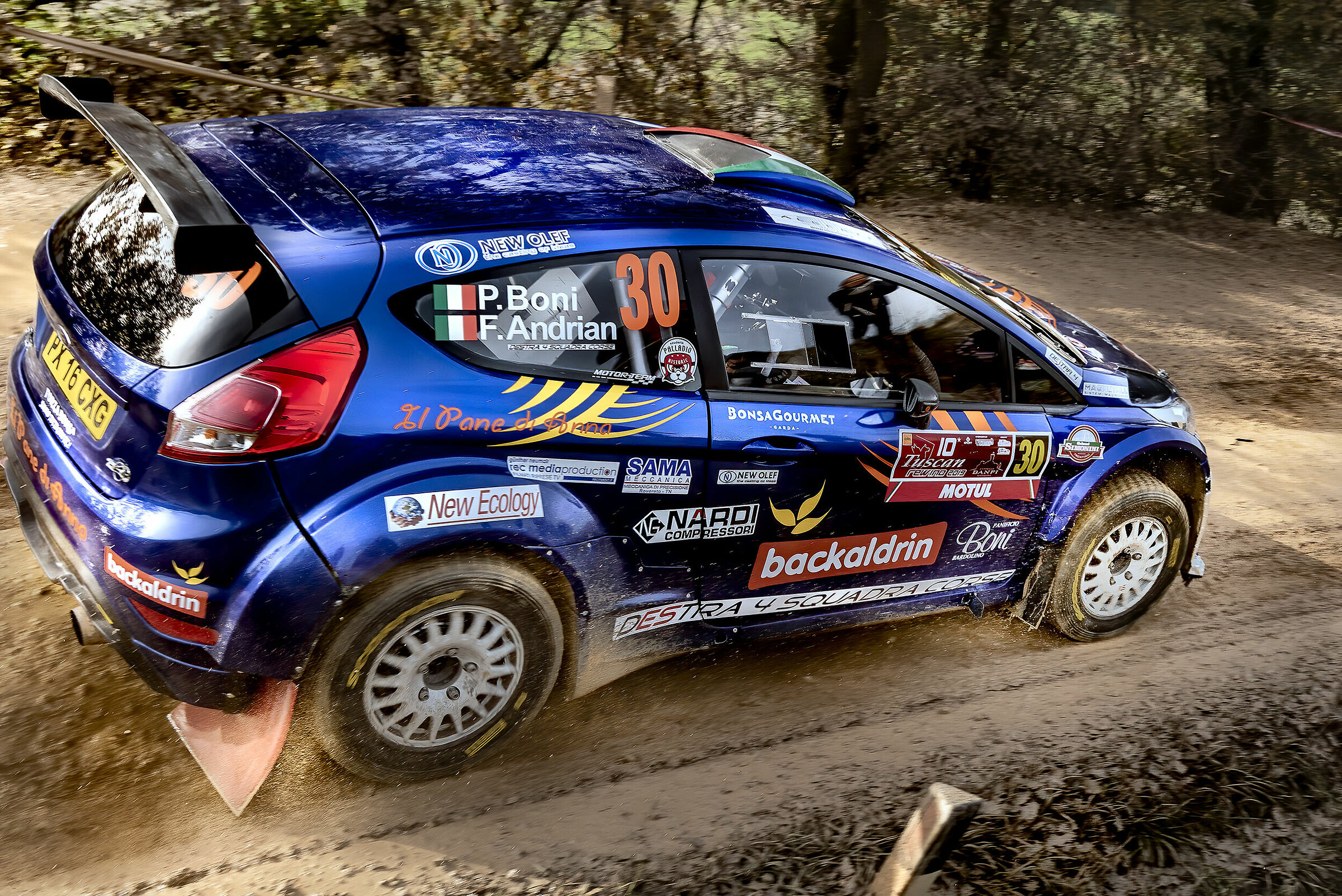 Paolo Boni Fabio Andrian Ford Fiesta R5  Destra 4