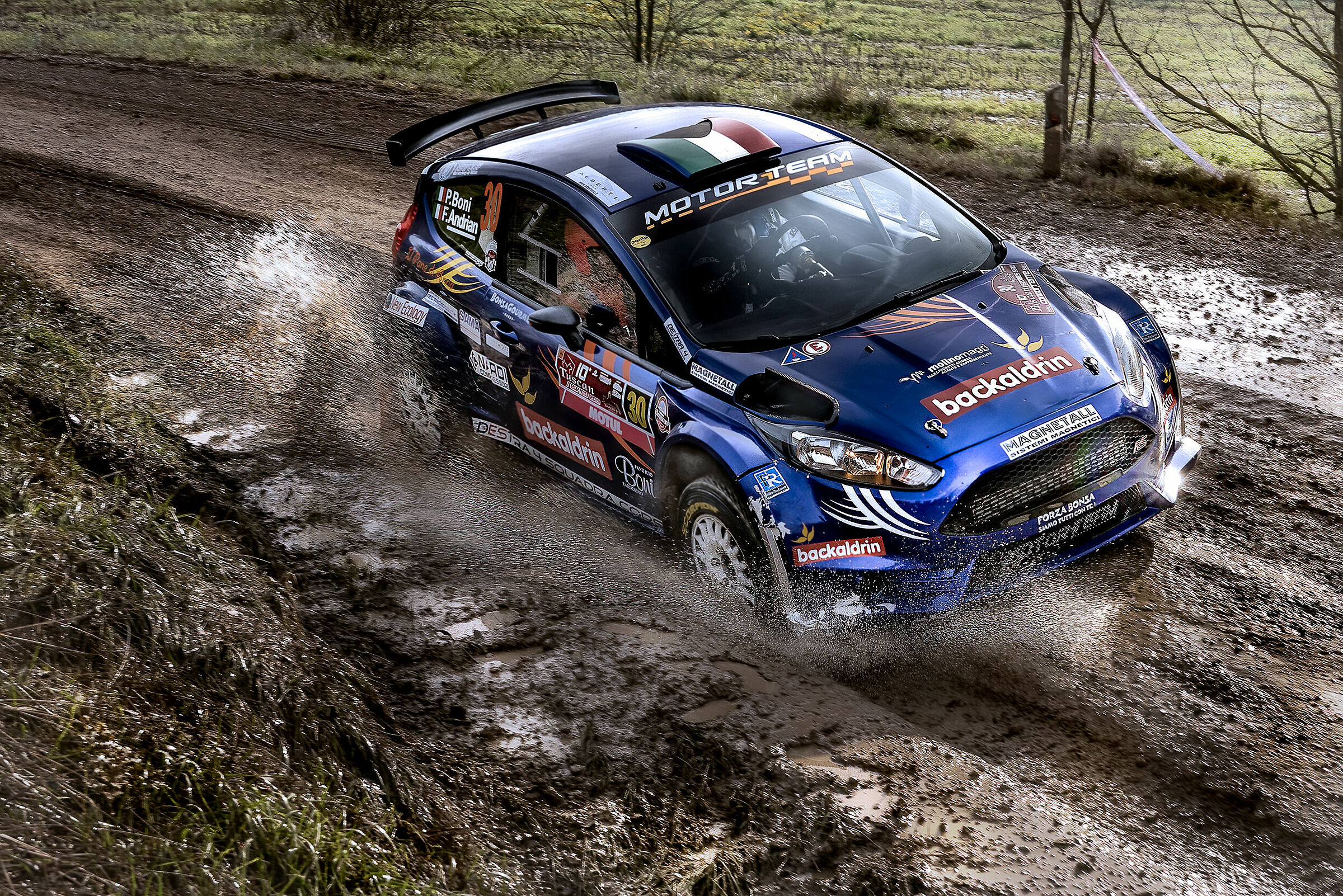 Paolo Boni Fabio Andrian Ford Fiesta R5 Destra 4