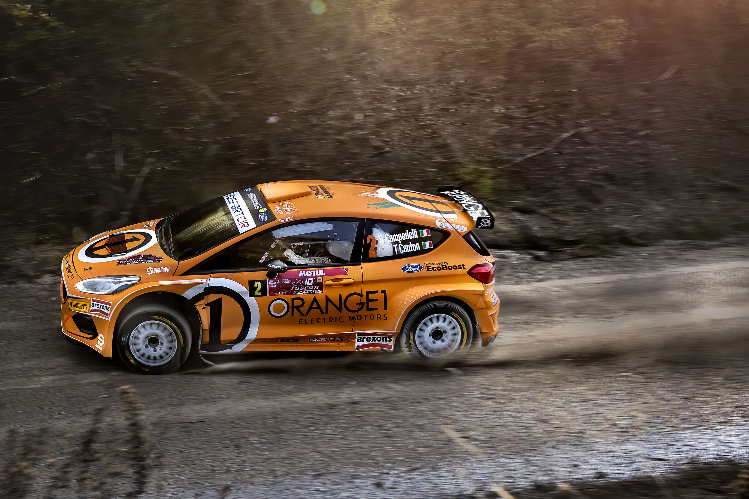 Simone Campedelli Tania Canton Ford Fiesta R5 Orange1 M