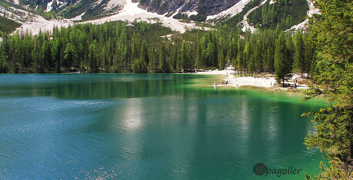 specchio di colori primaverili