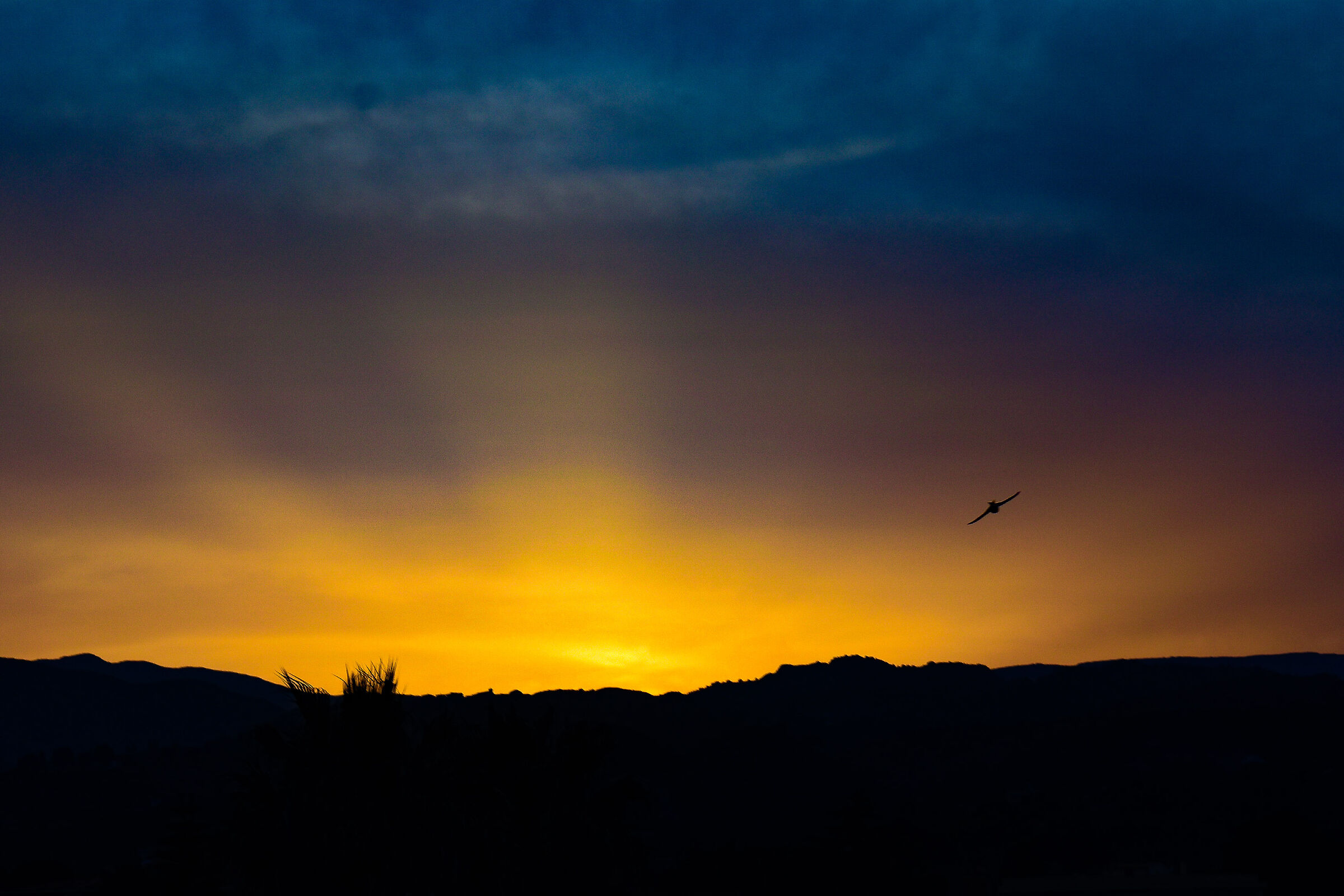 Sunset in Calabria