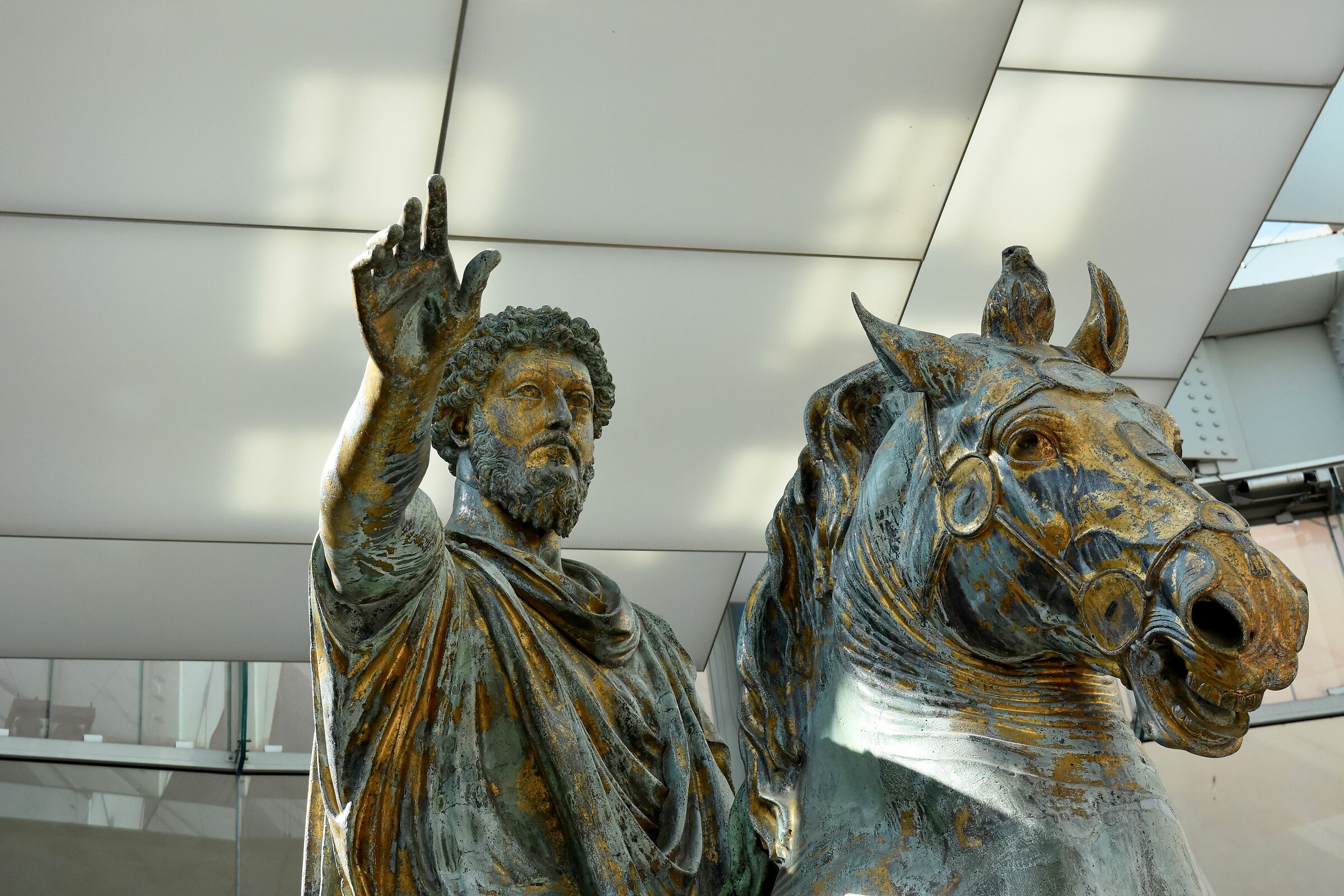 Musei Capitolini - Statua Equestre di Marco Aurelio