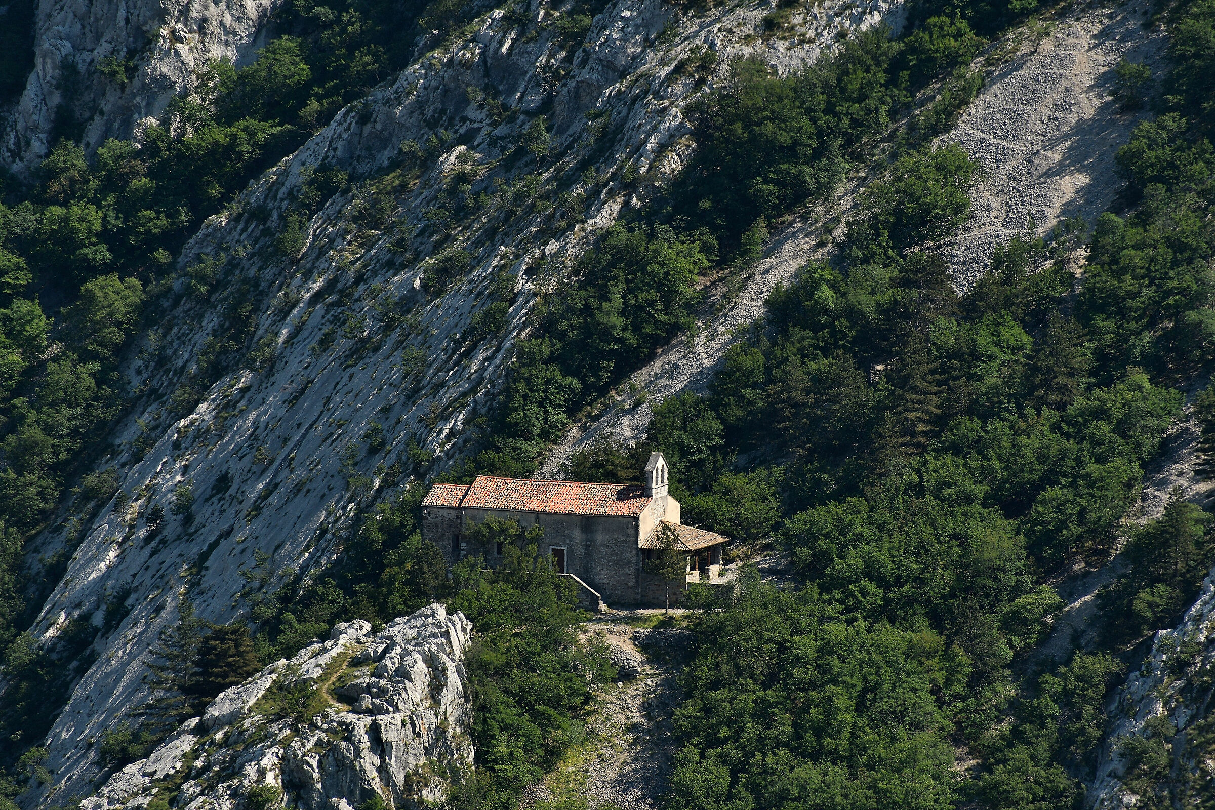 Glinščica - Chiesetta (particolare)