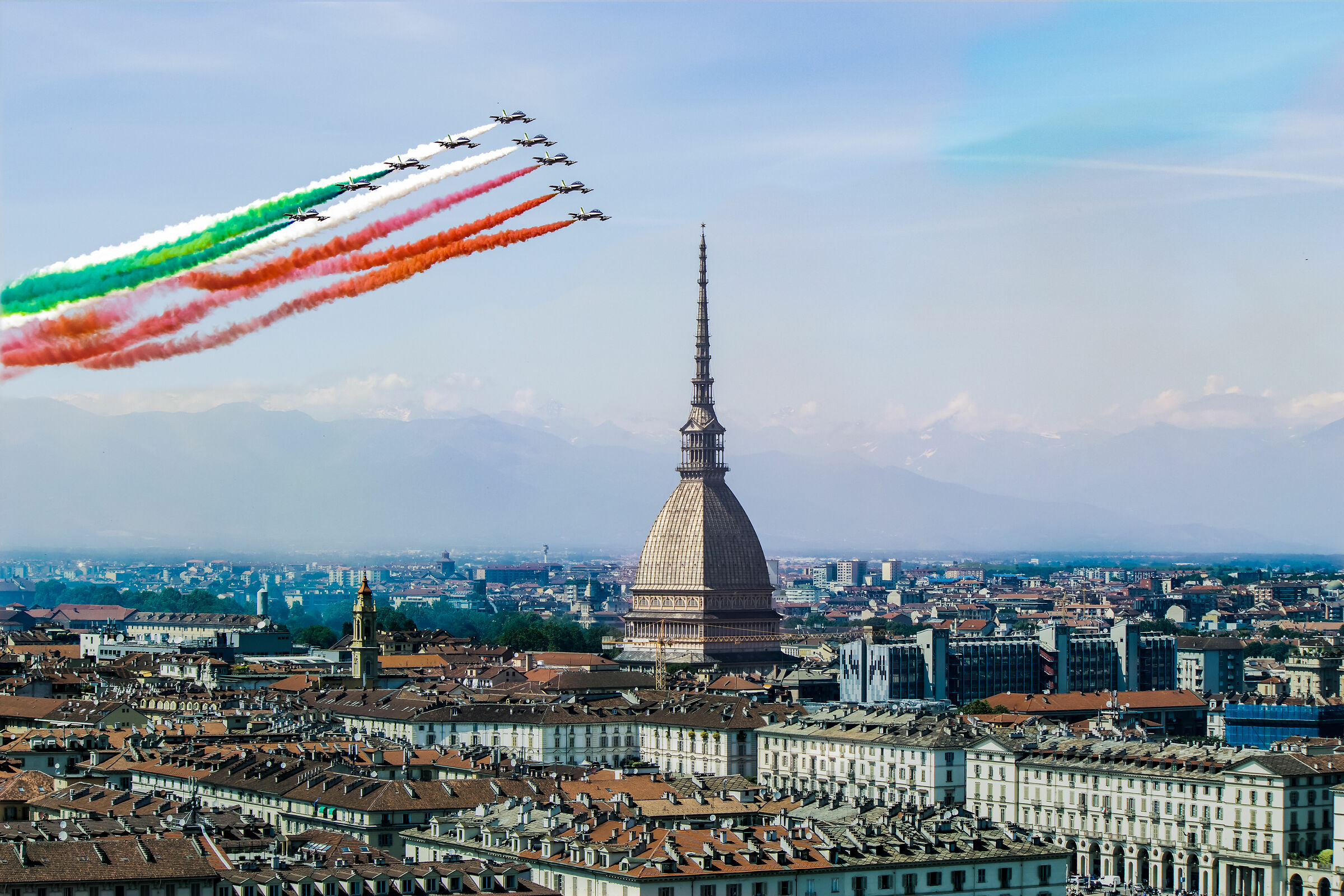 Frecce Tricolore su Torino