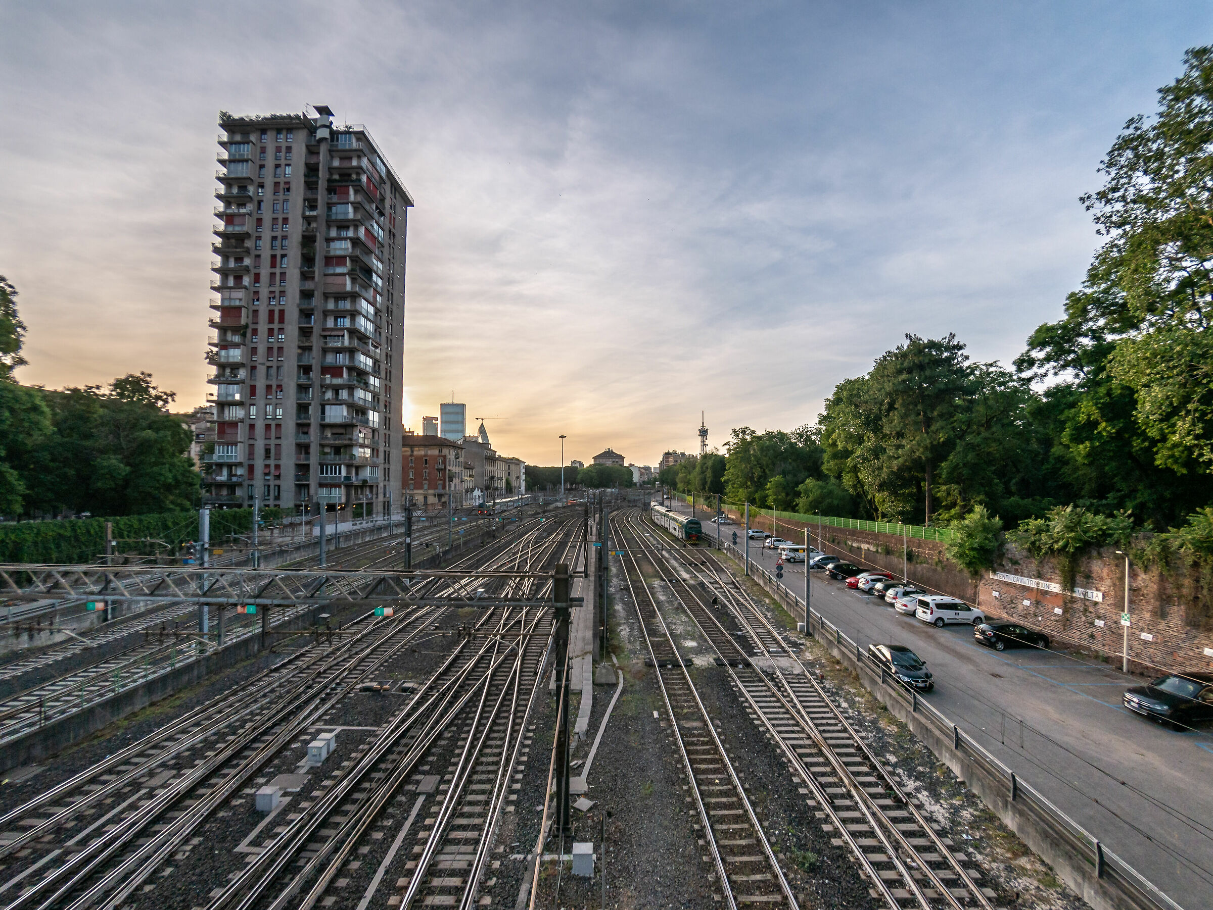 Railway Station Cadorna Milan