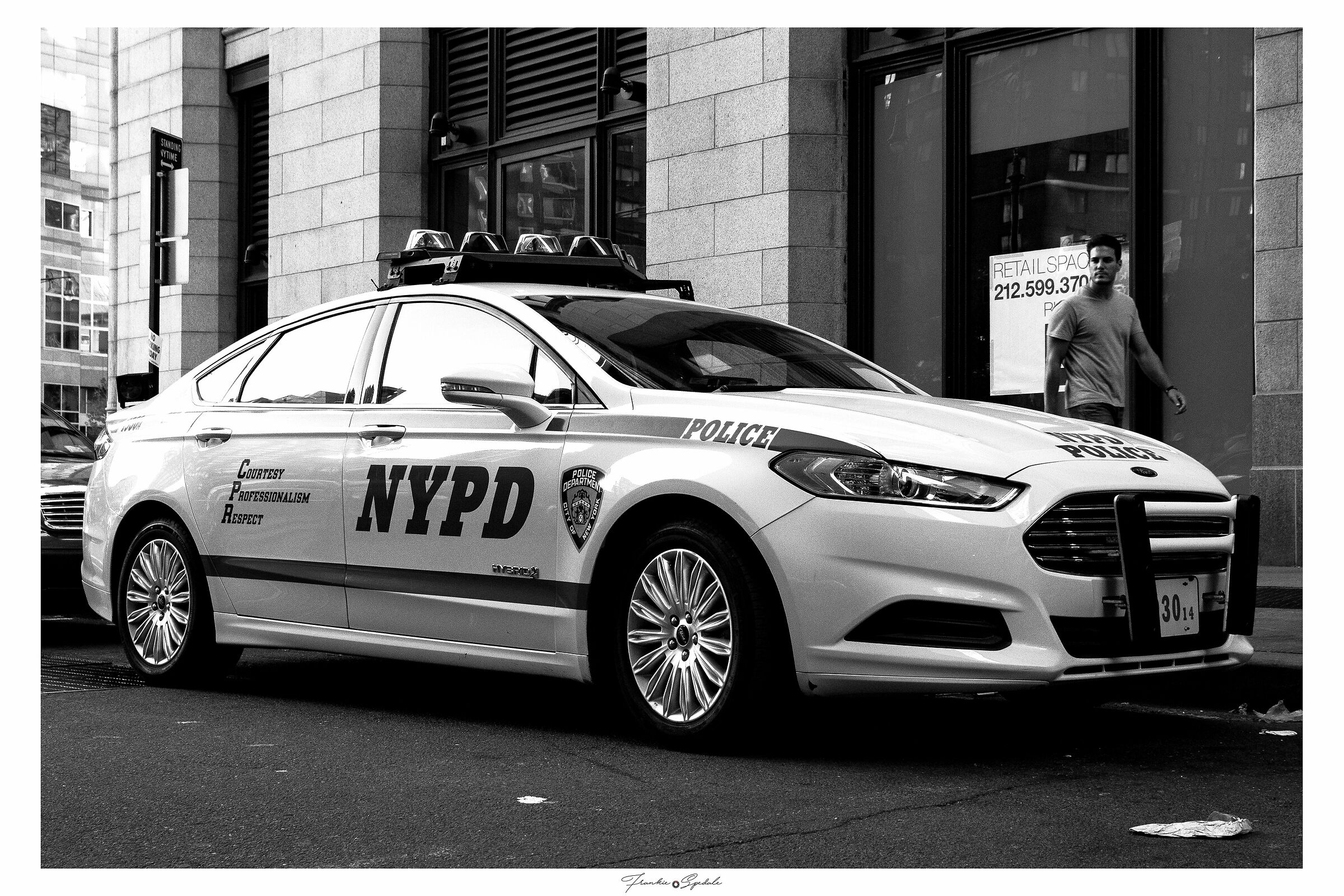 Police car in New York