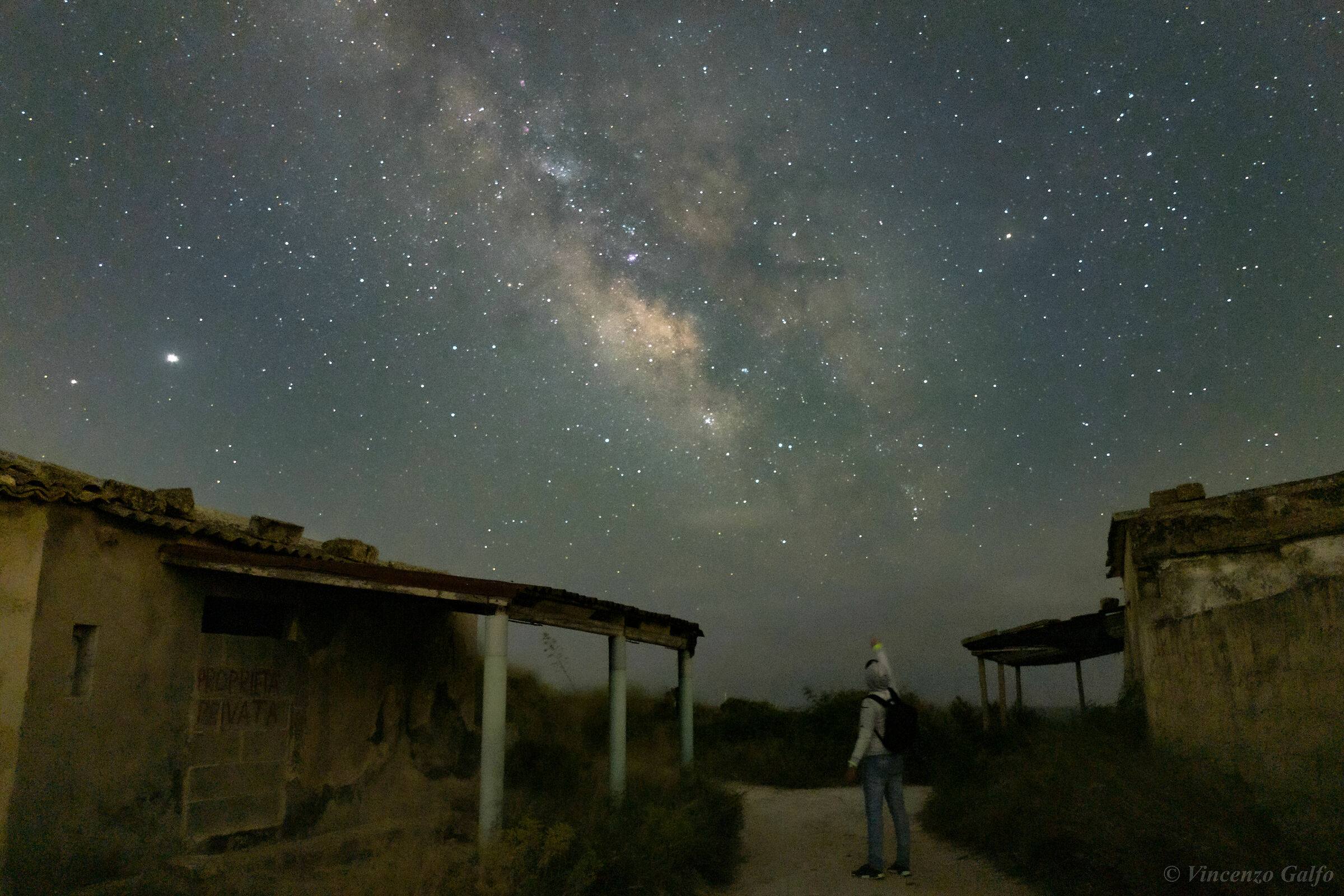 Milky Way Over Ciriga - Private property ;)