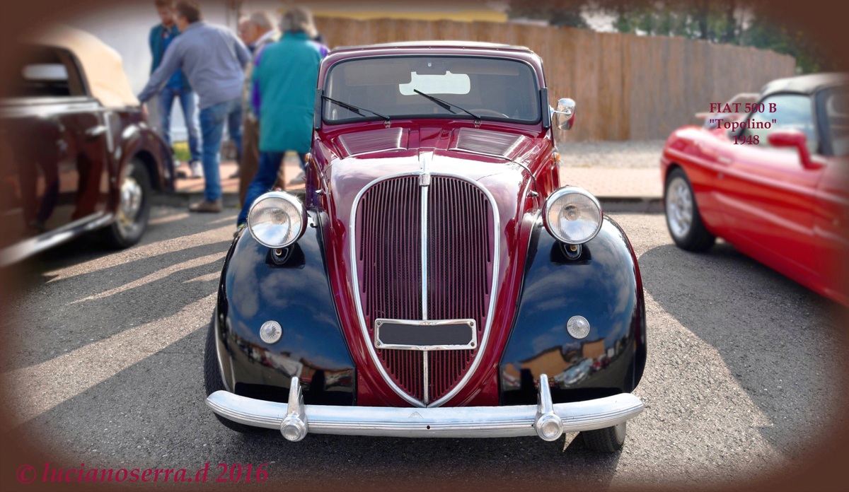 Fiat 500 B "Topolino" versione Convertibile - 1948