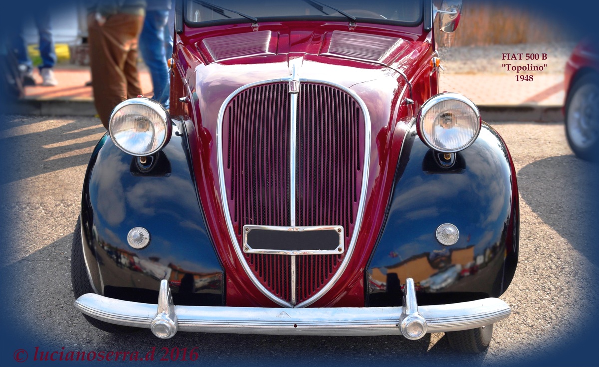 Fiat 500 B "Topolino" versione Convertibile - 1948