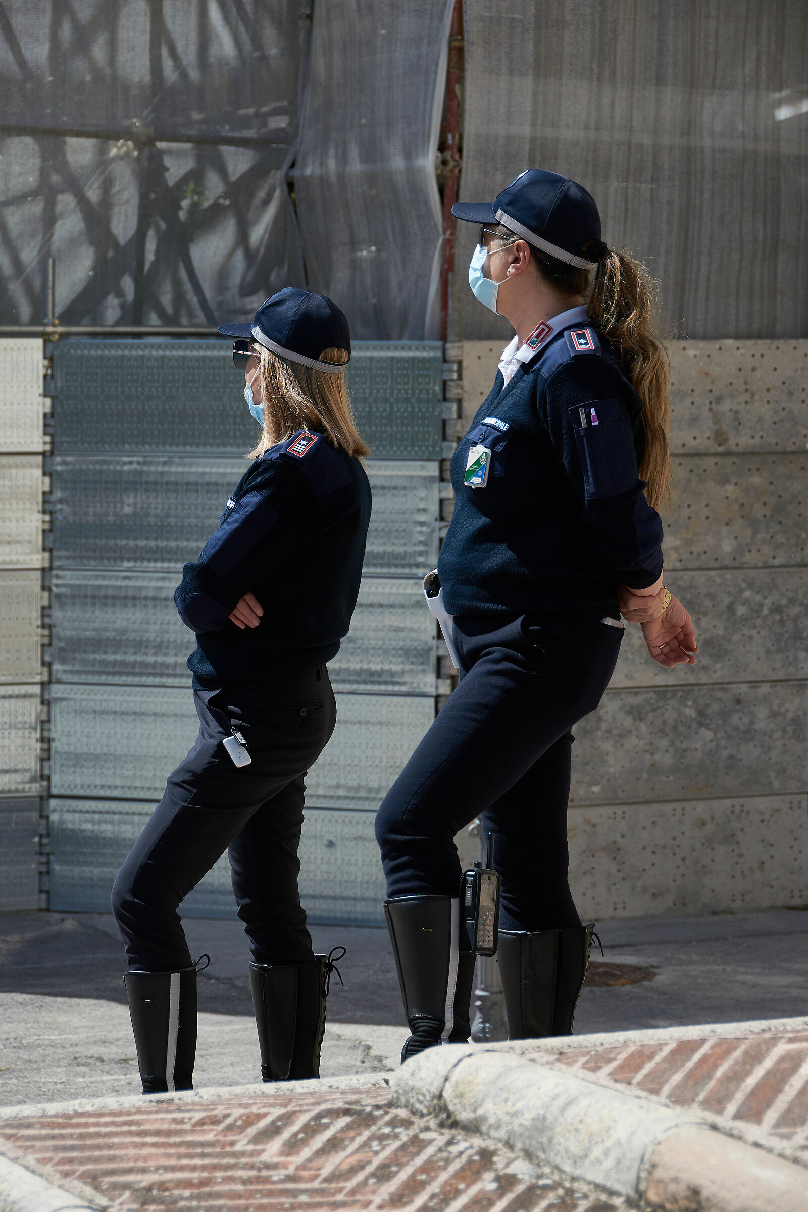 Vigilesse at the time of the covid and reconstruction