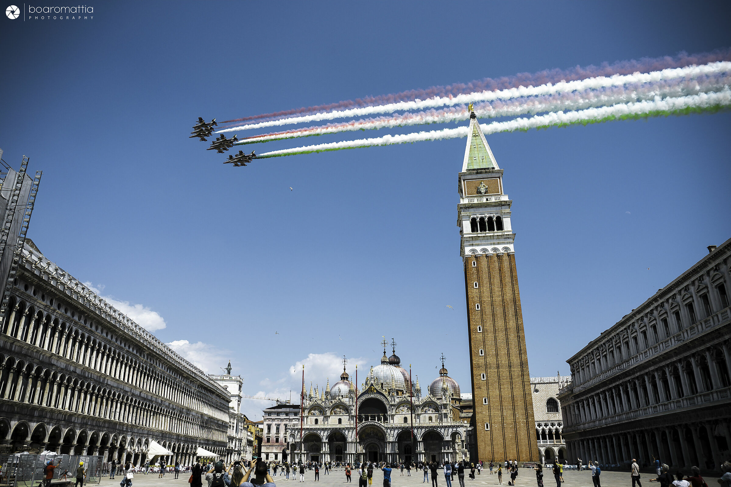Abbraccio Tricolore a Venezia