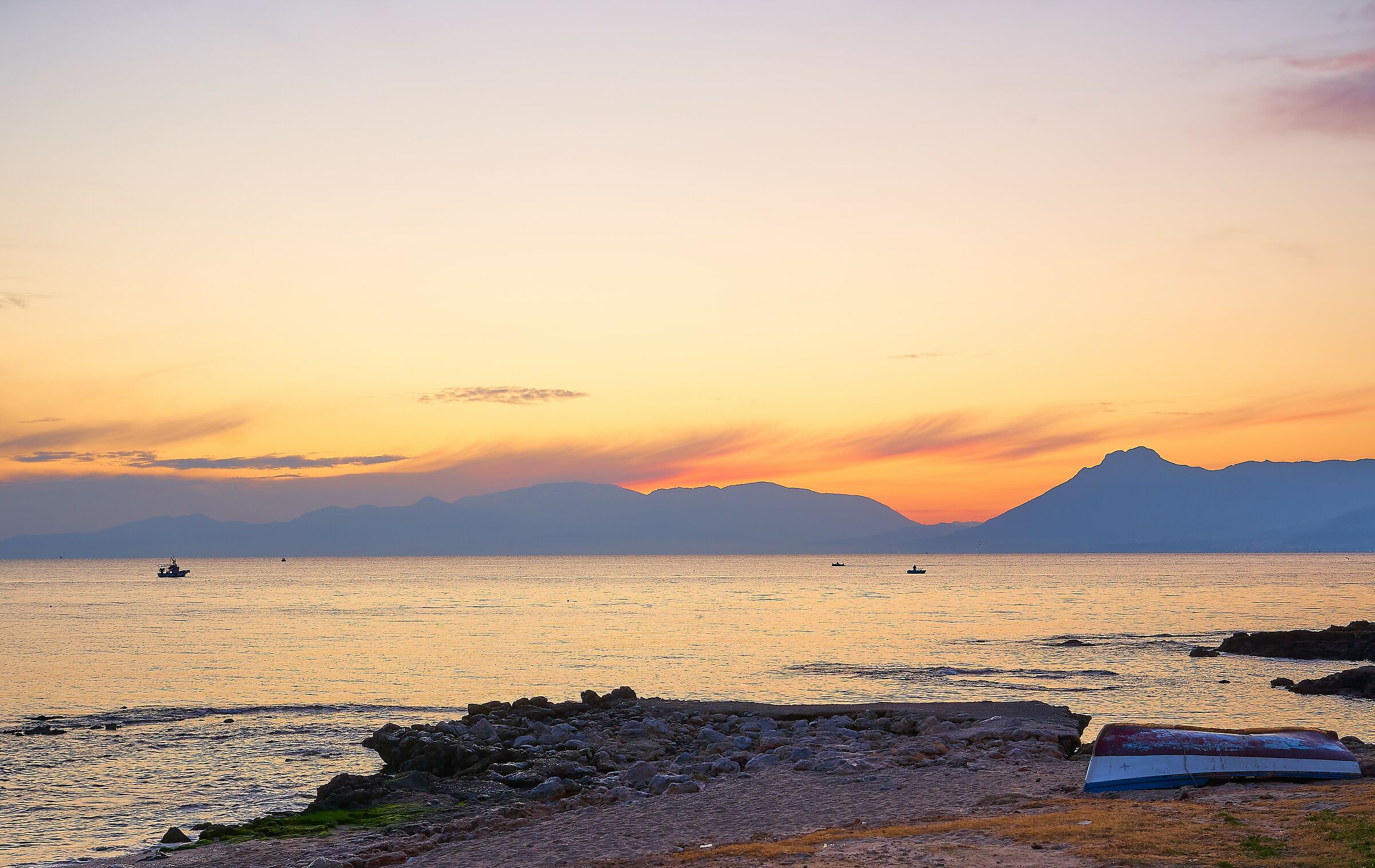 l' alba a S.Elia è sempre meravigliosa