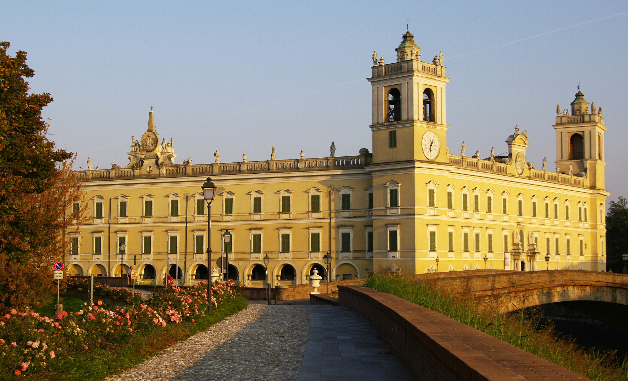 Reggia di Colorno al tramonto