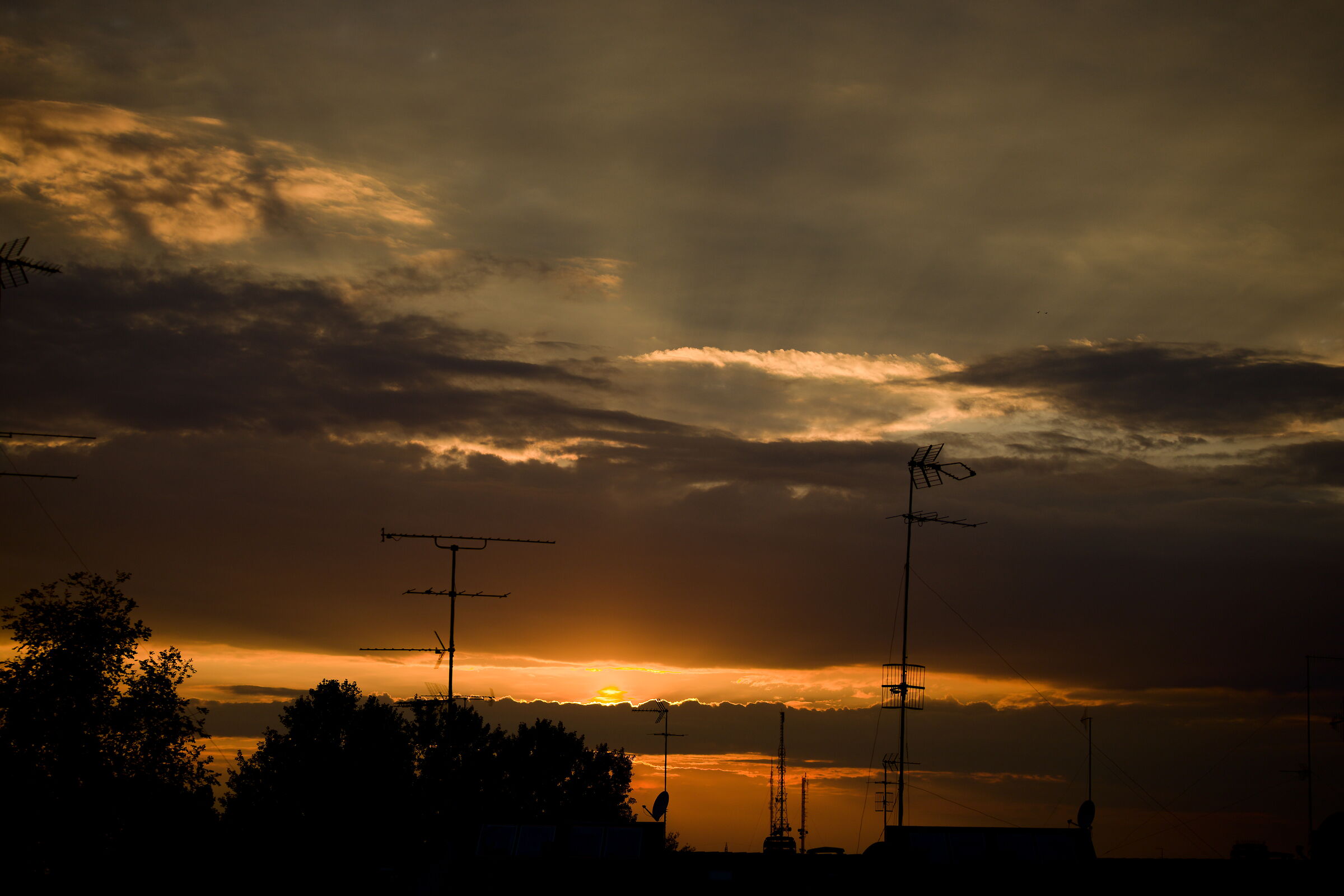 Sunset on the terrace-2